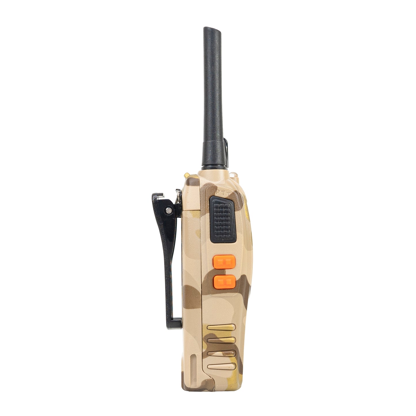 Statie radio portabila PNI PMR R40 Camo, set cu 2 buc, 0.5W, 16 canale programabile, 16 PMR si tonuri 50 CTCSS si 104 DCS, ASQ, TOT, monitor, programabila, acumulatori 1200mAh, incarcatoare si casti incluse
