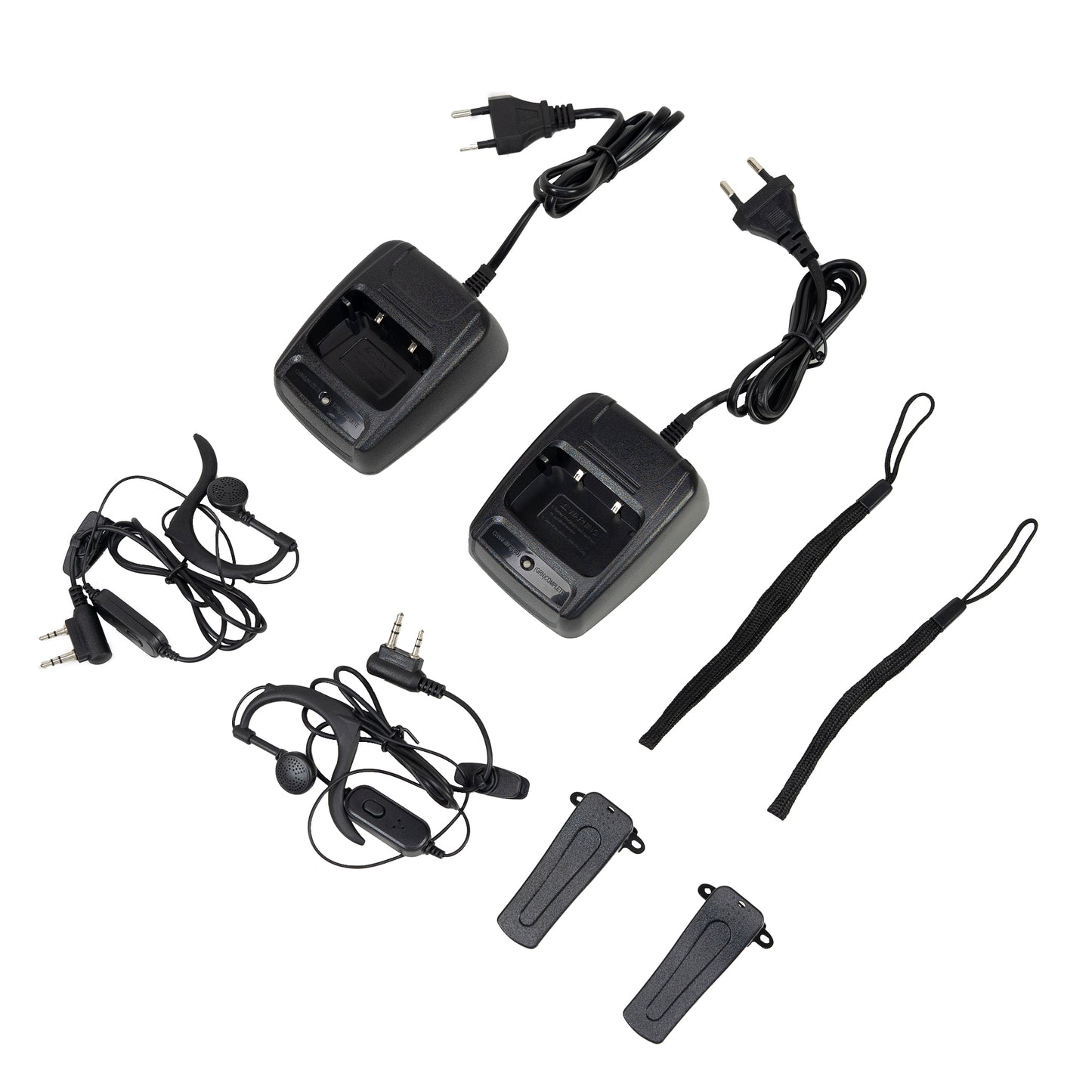 Statie radio portabila PNI PMR R40 Camo, set cu 2 buc, 0.5W, 16 canale programabile, 16 PMR si tonuri 50 CTCSS si 104 DCS, ASQ, TOT, monitor, programabila, acumulatori 1200mAh, incarcatoare si casti incluse