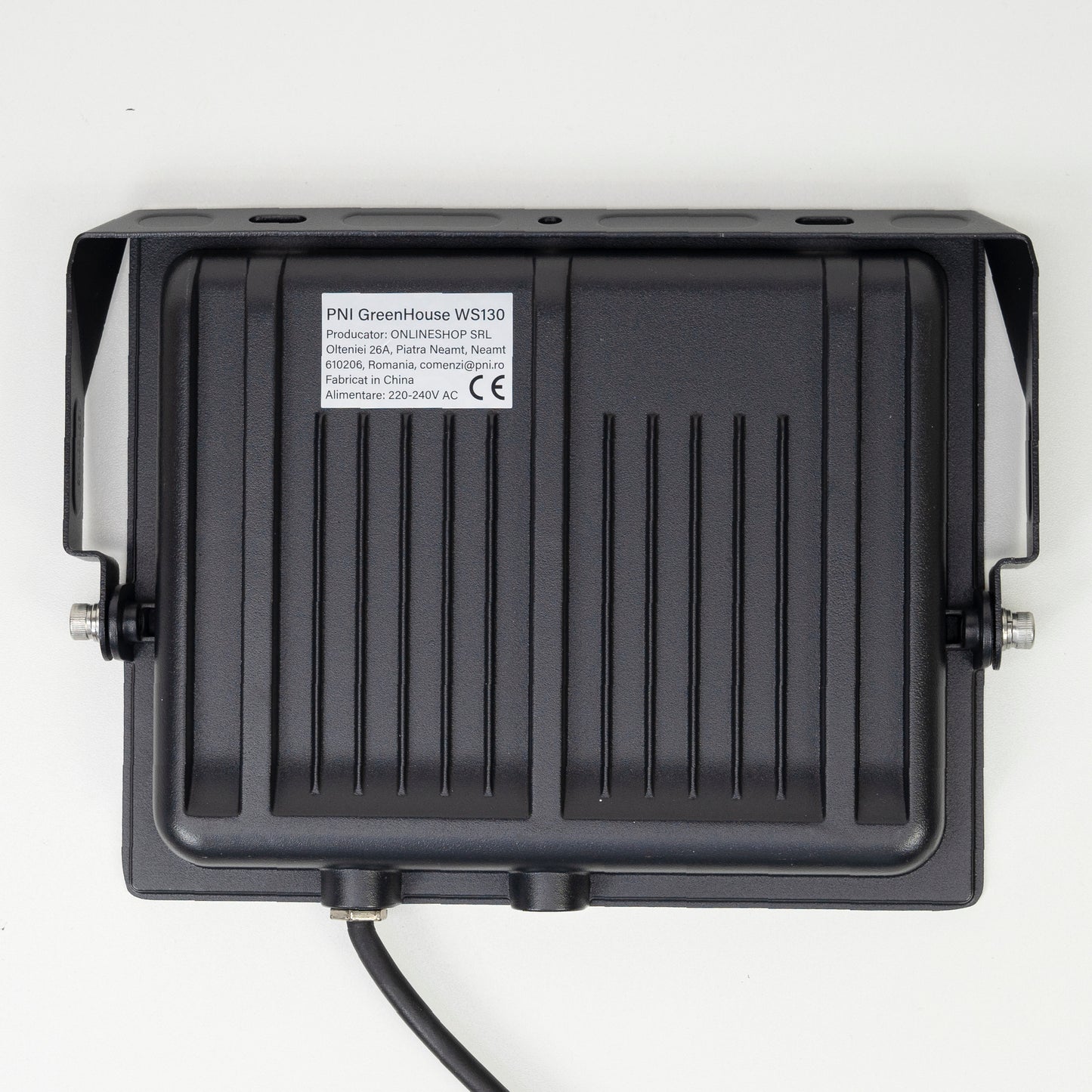 Reflector LED PNI GreenHouse WS130 100 W, alimentare 230 V, 8700 lm, 6500 K, IP65