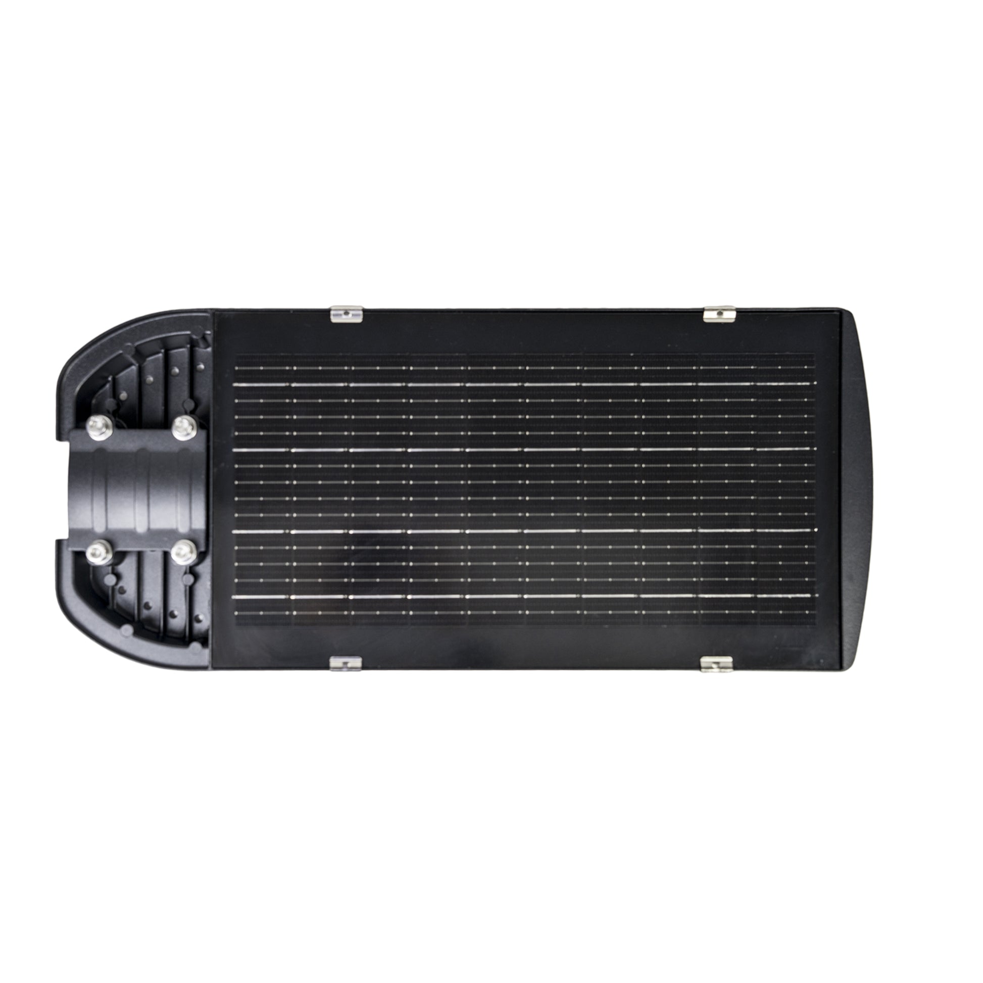 Lampa de iluminat stradal PNI SL220 13W, cu panou solar incorporat 15W, 6500K, 1700lm, 3 x acumulator 15Ah incorporat, senzor de miscare cu microunde