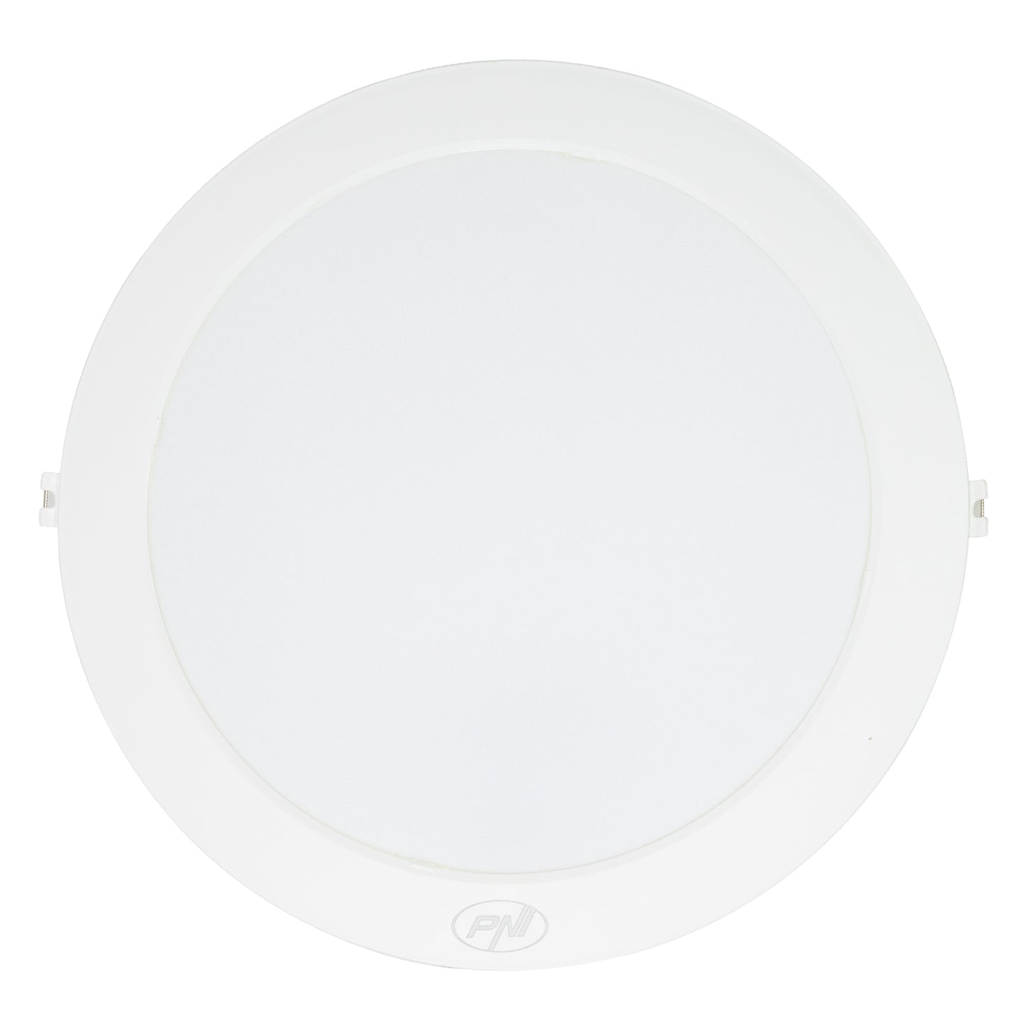 Plafoniera LED PNI D-Light 2402W 24W, incastrabila, rotunda 29 cm, 6500K, alimentare 230V, 2640 lm, alb