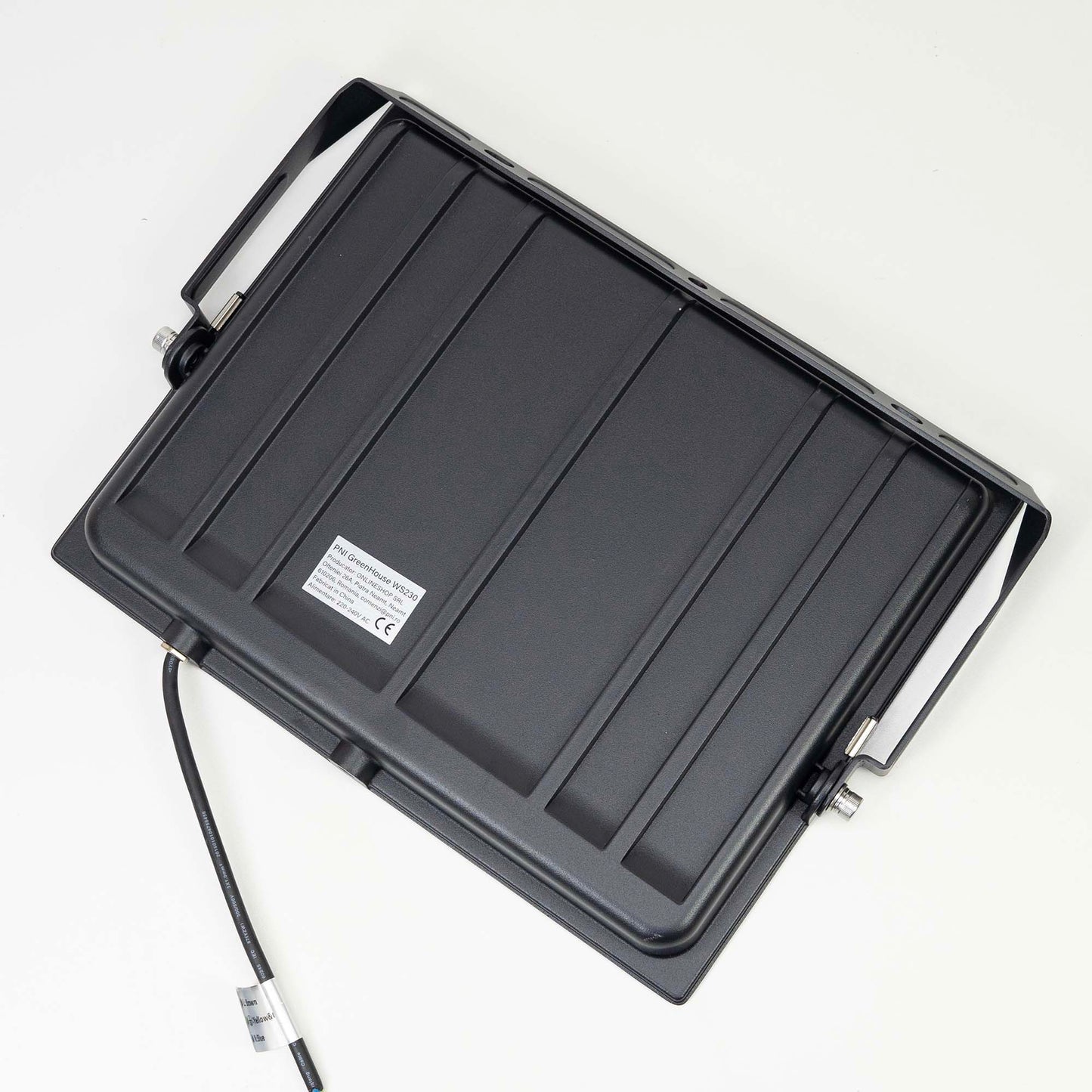 Reflector LED PNI GreenHouse WS230 200 W, alimentare 230 V, 17540 lm, 6500 K, IP65