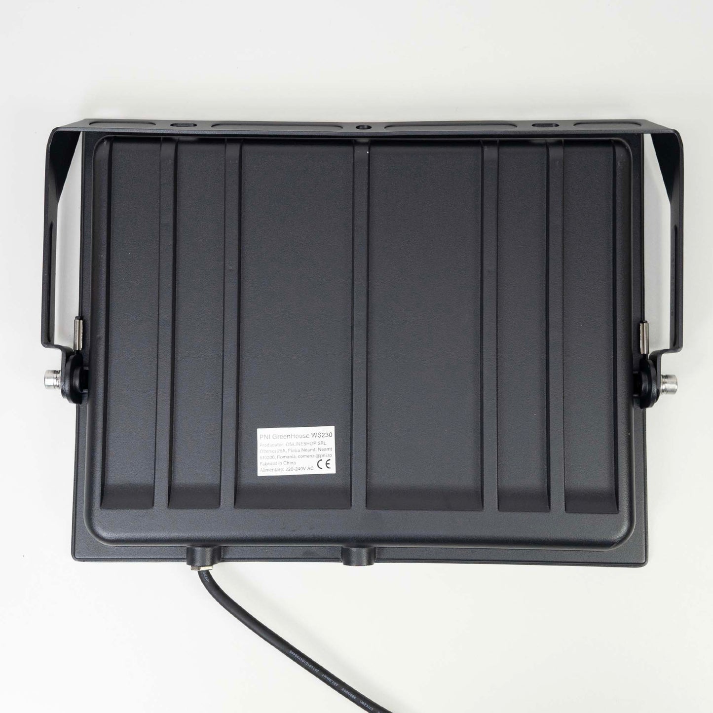 Reflector LED PNI GreenHouse WS230 200 W, alimentare 230 V, 17540 lm, 6500 K, IP65