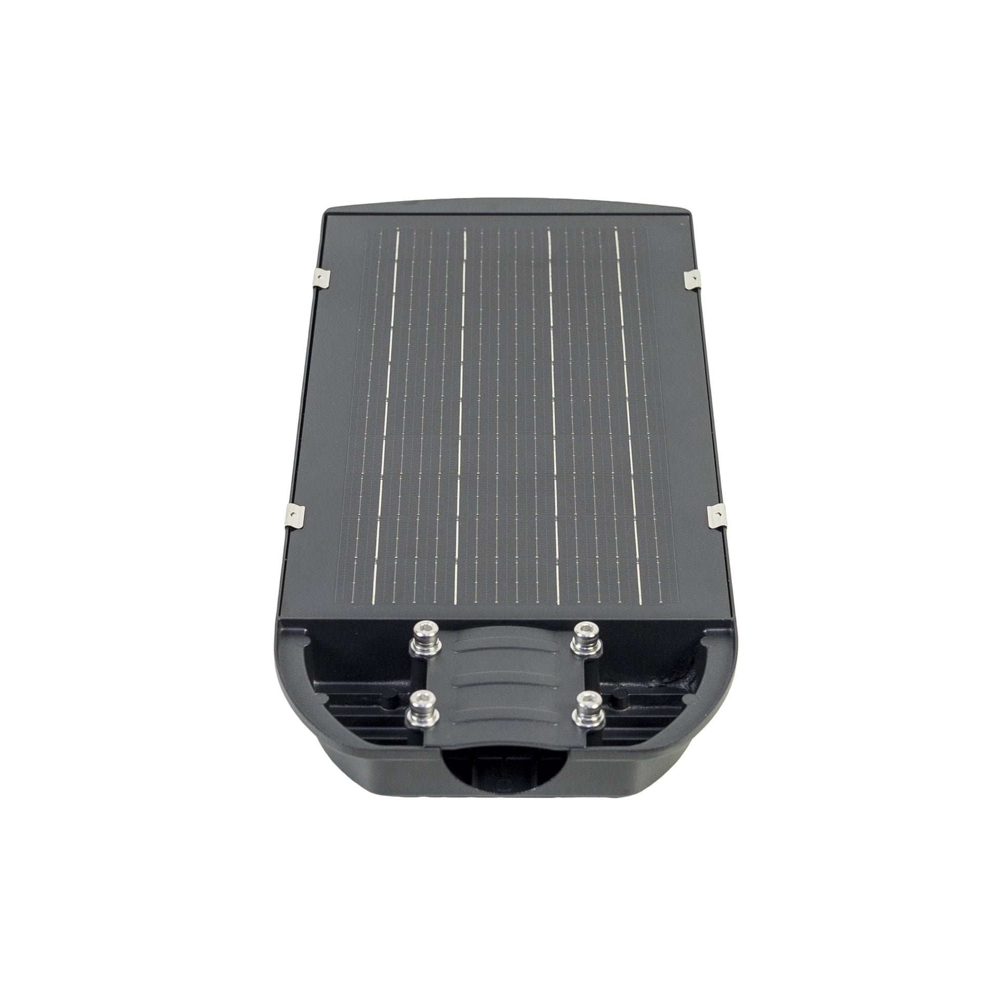 Lampa de iluminat stradal PNI SL220 13W, cu panou solar incorporat 15W, 6500K, 1700lm, 3 x acumulator 15Ah incorporat, senzor de miscare cu microunde