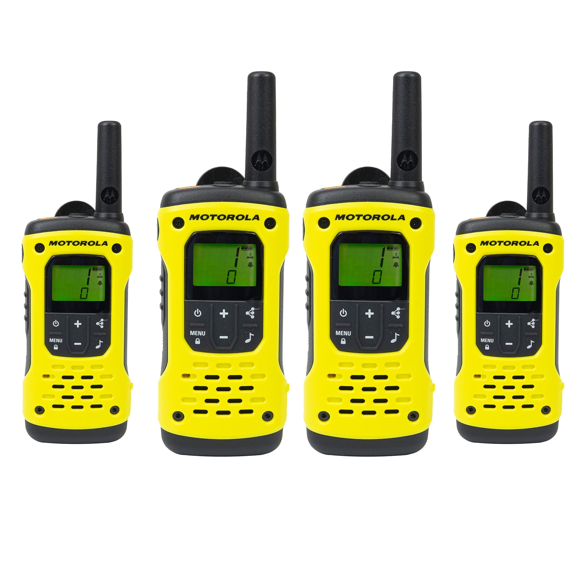 Kit Statie radio PMR portabila Motorola TLKR T92 H2O IP67 4 buc Galben