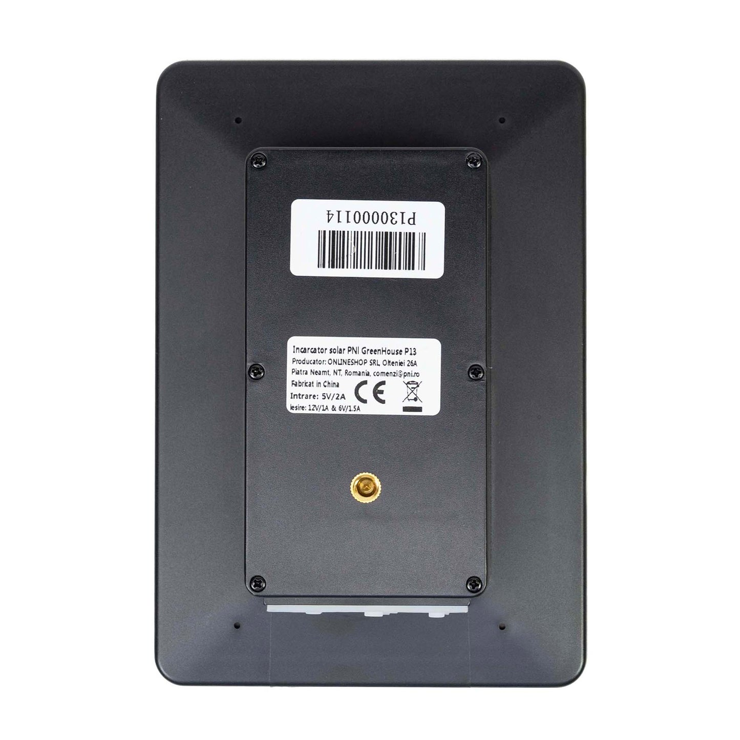 Incarcator solar PNI GreenHouse P13 iesire 6V si 12V, 3W, acumulator Li-Ion 5200 mAh, IP66 pentru camere de vanatoare