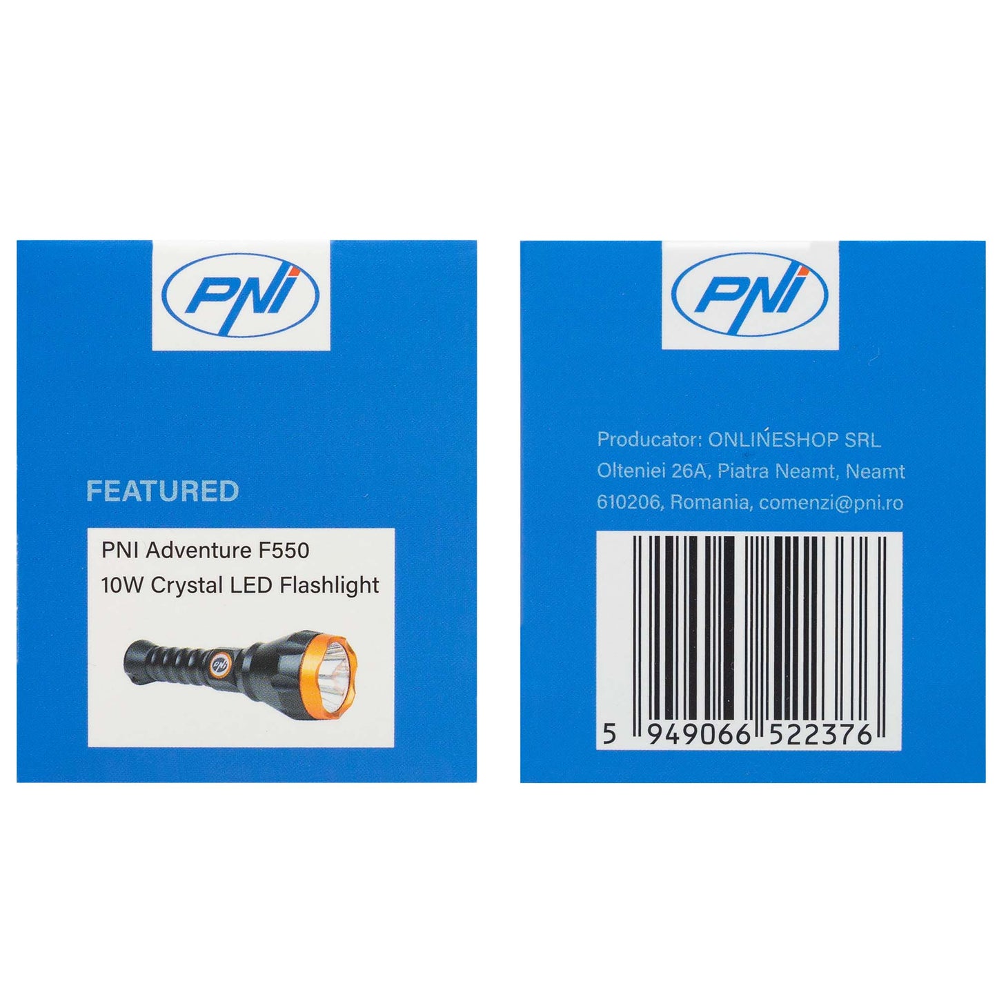 Suport de montaj magnetic PNI FLM33 pentru lanterne cu diametrul intre 25-31 mm