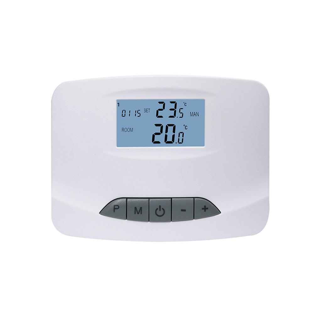 Unitate comanda termostat PNI CT28S PRO fara fir, pentru incalzire in pardoseala compatibil cu Modul de control electrovane PNI CT28S si cu Hub PNI CT28WIFIS pentru control din aplicatia Tuya Smart