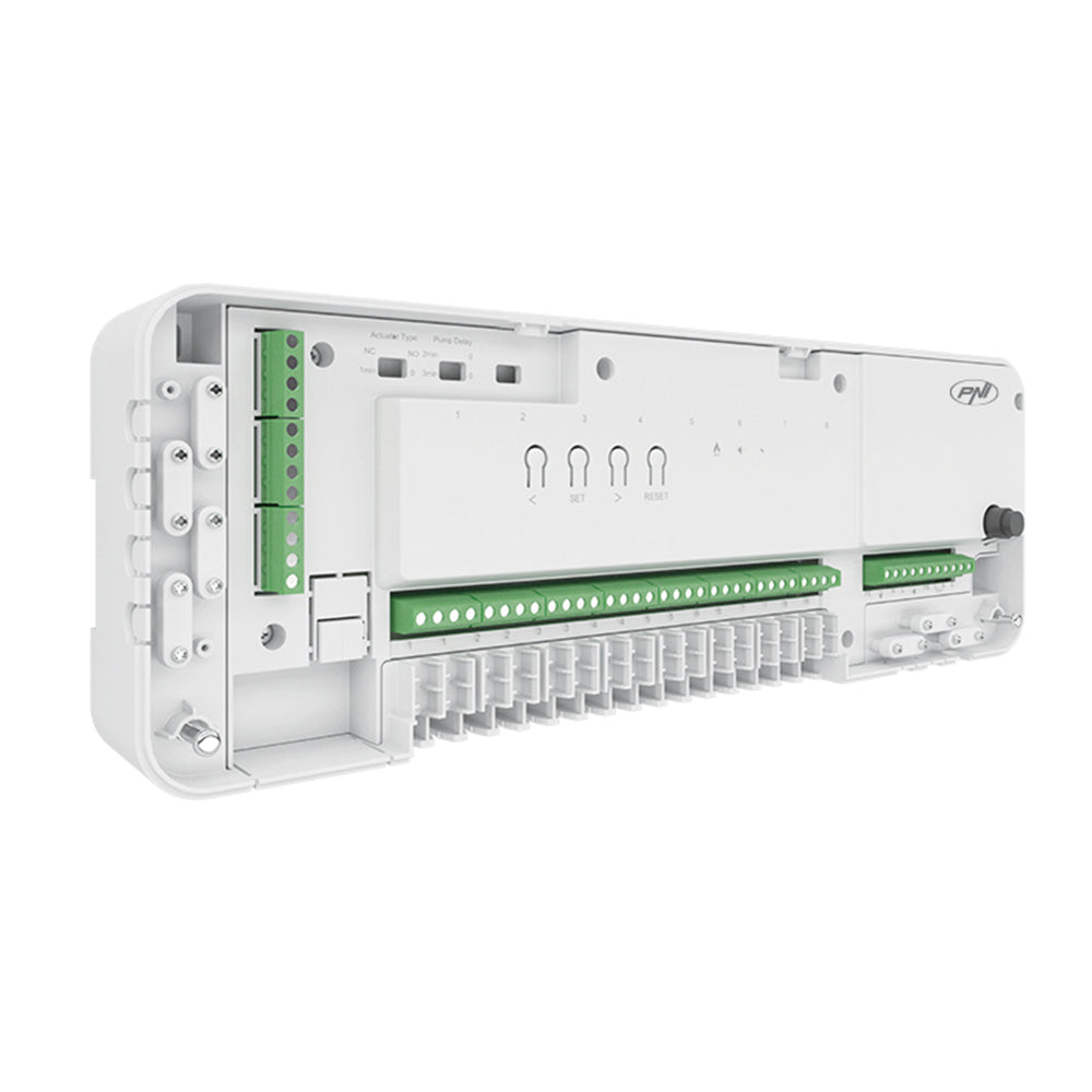 Modul de control PNI CT28S cu 8 zone, incalzire in pardoseala, compatibil cu unitate comanda termostat PNI CT28S PRO