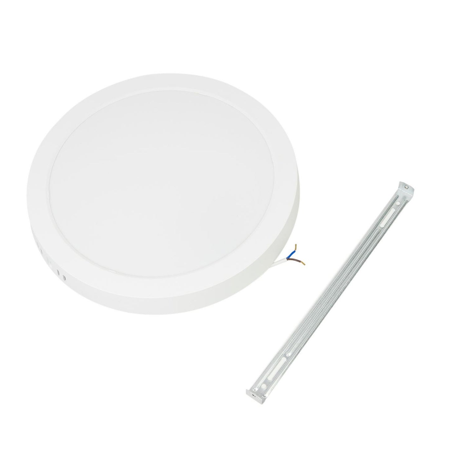 Plafoniera LED PNI D-Light CL2418S 18W, rotunda, 6400K, alimentare 230V, 1980 lm, alb