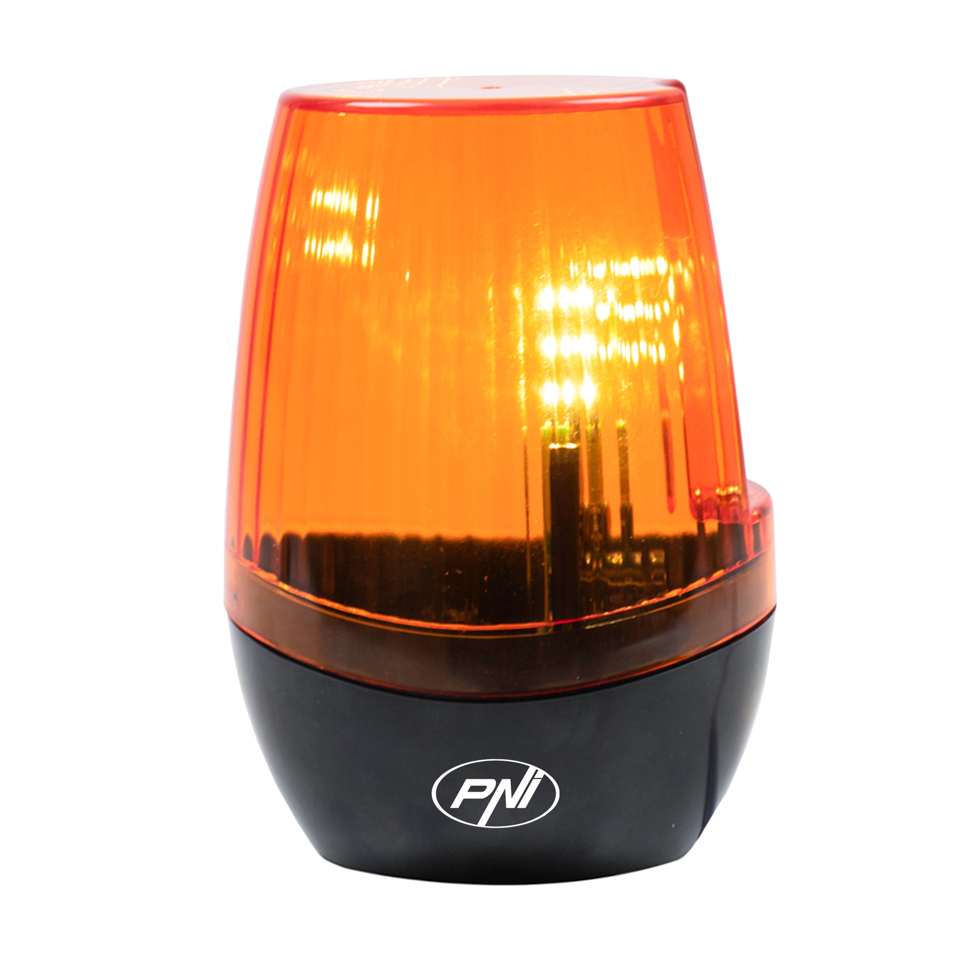 Lampa LED de semnalizare deschidere poarta PNI LMP130 12-265V, intermitenta, pentru porti autoportante, IP54