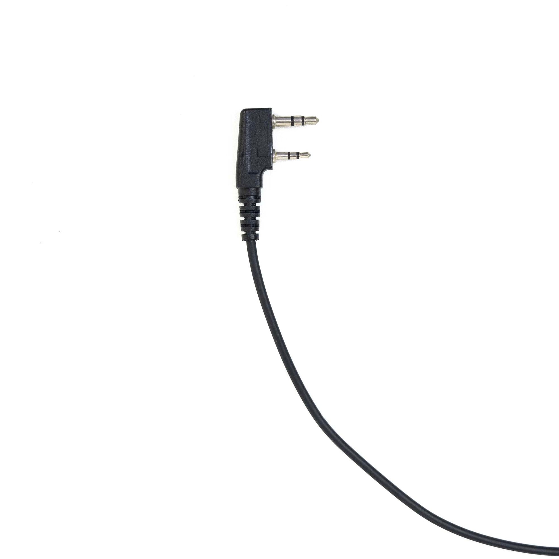 Casca cu microfon si tub acustic PNI HS82L cu 2 pini mufa PNI-K, lungime cablu 160 cm, negru