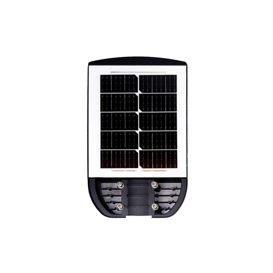 Lampa de iluminat stradal PNI SL210S, 100W, 6500K, cu panou solar incorporat