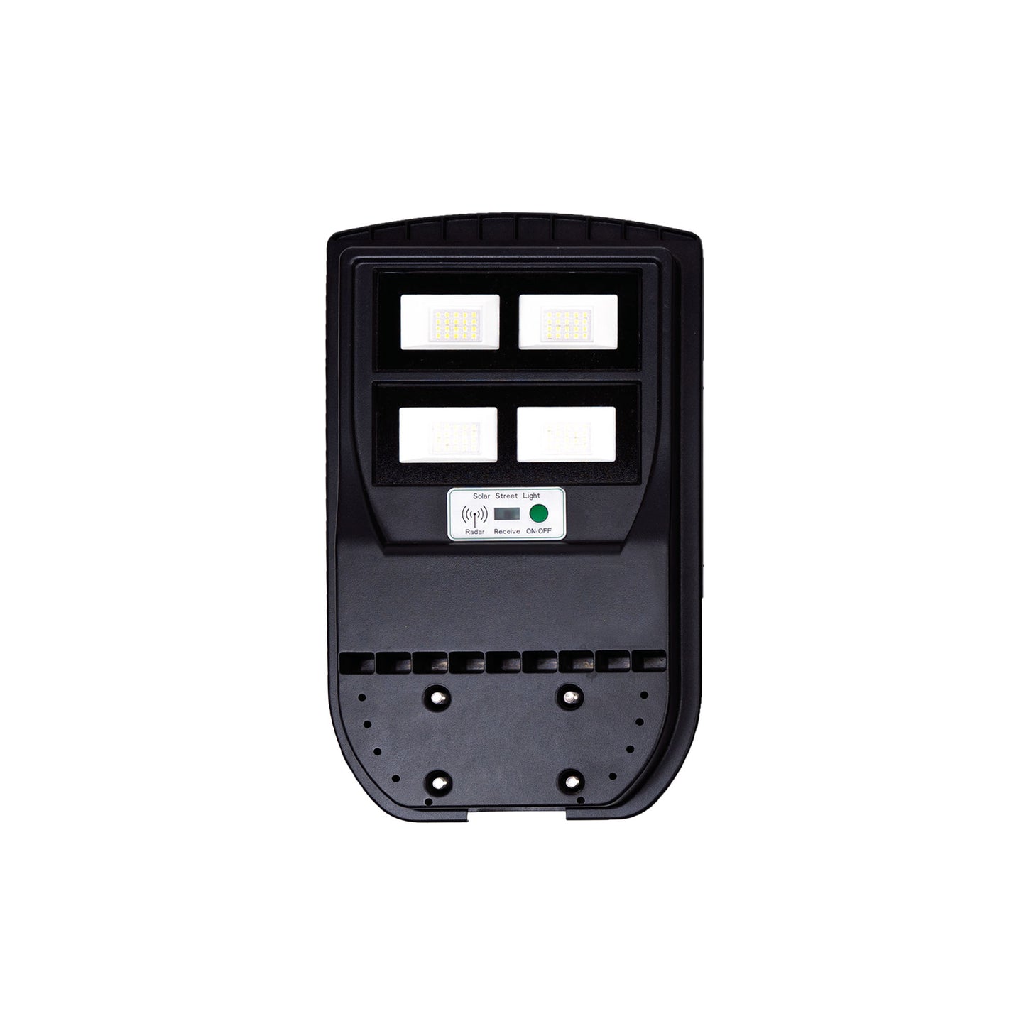 Lampa de iluminat stradal PNI SL210S, 100W, 6500K, cu panou solar incorporat