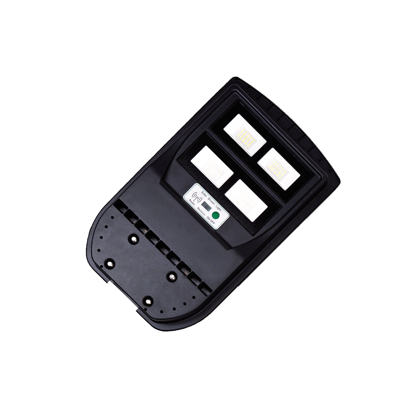 Lampa de iluminat stradal PNI SL210S, 100W, 6500K, cu panou solar incorporat