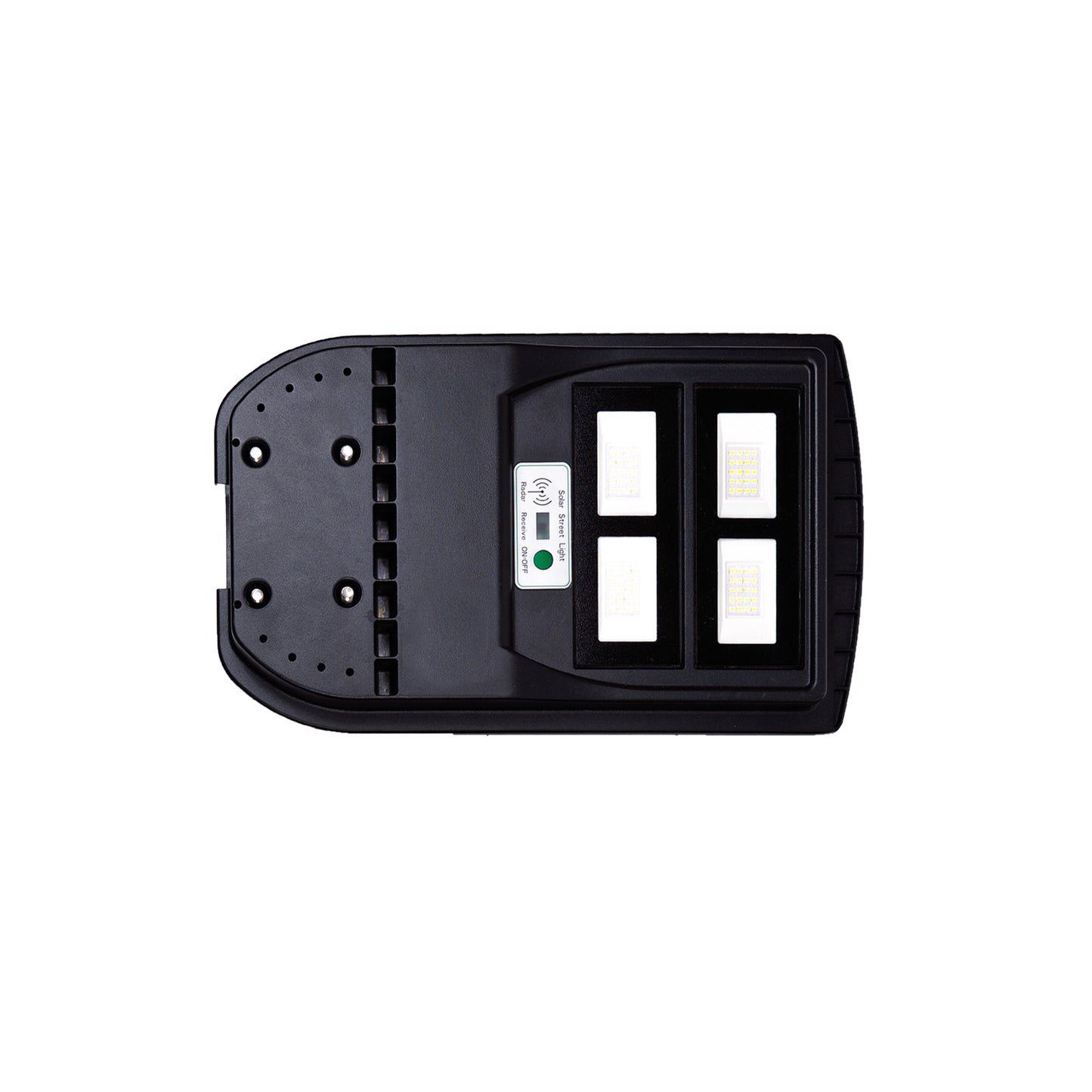 Lampa de iluminat stradal PNI SL210S, 100W, 6500K, cu panou solar incorporat