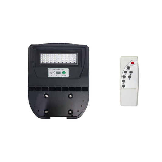 Lampa de iluminat stradal PNI SL105S 50W cu panou solar incorporat si telecomanda