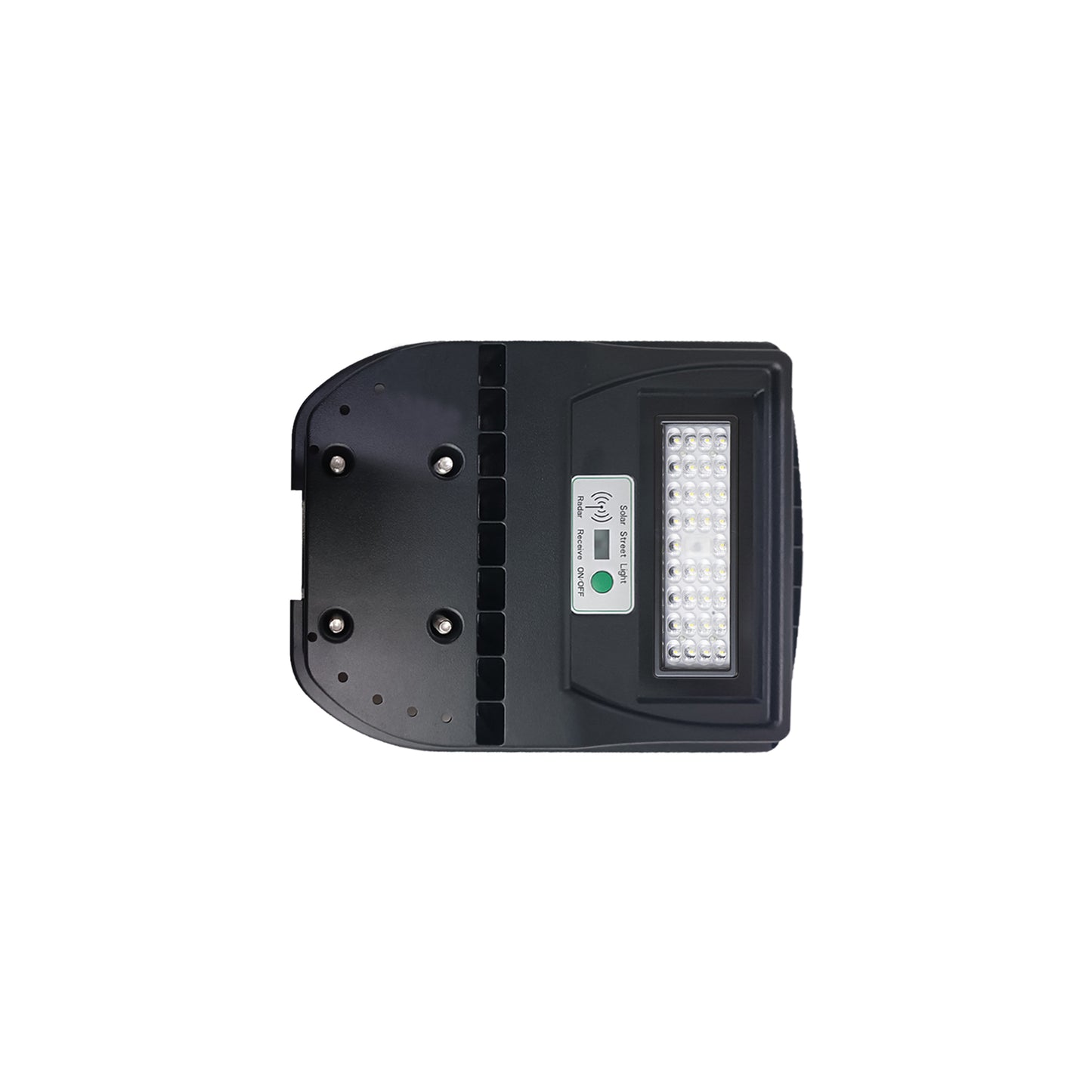 Lampa de iluminat stradal PNI SL105S 50W cu panou solar incorporat si telecomanda