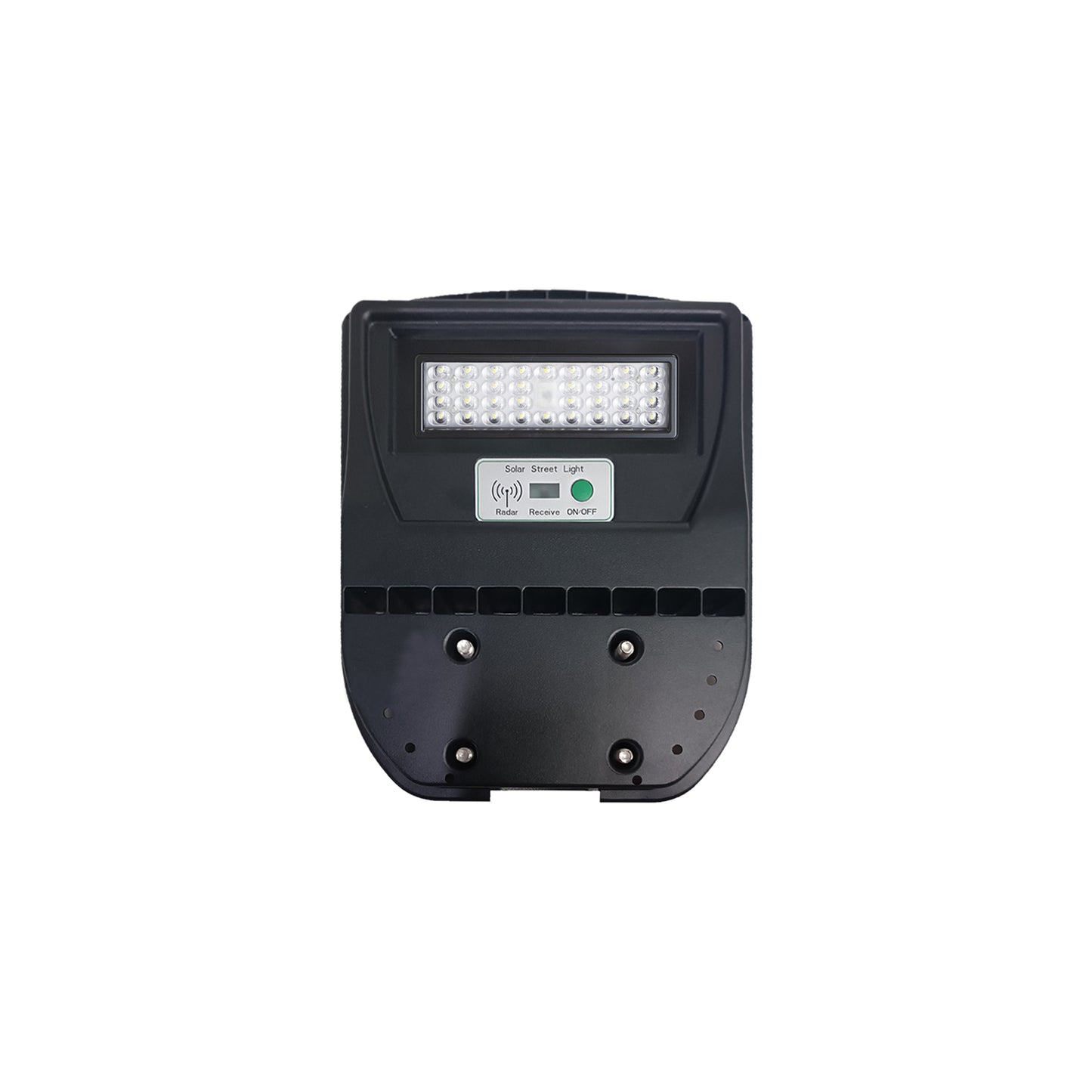 Lampa de iluminat stradal PNI SL105S 50W cu panou solar incorporat si telecomanda