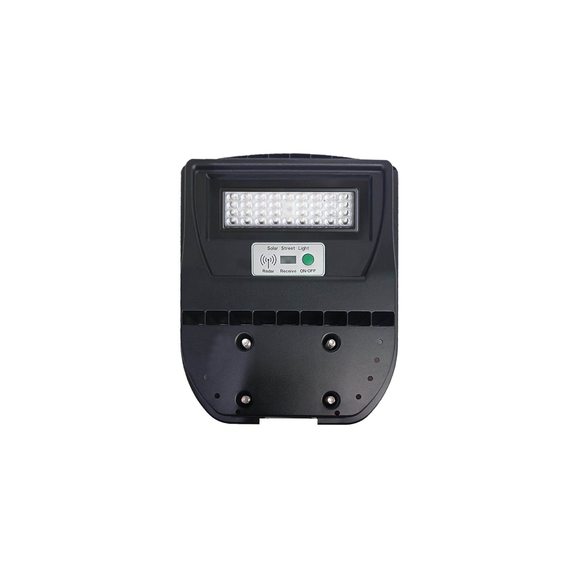 Lampa de iluminat stradal PNI SL105S 50W cu panou solar incorporat si telecomanda