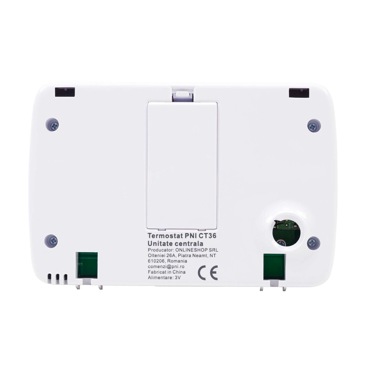 Termostat inteligent PNI CT36 fara fir, cu WiFi, control prin Internet, pentru centrale termice, APP TuyaSmart