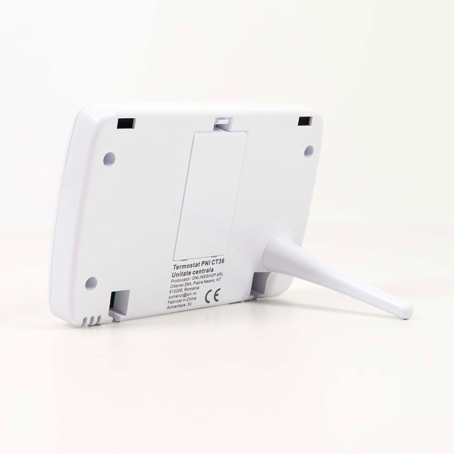 Termostat inteligent PNI CT36 fara fir, cu WiFi, control prin Internet, pentru centrale termice, APP TuyaSmart