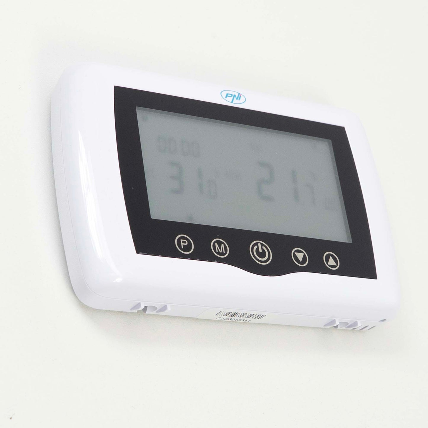Termostat inteligent PNI CT36 fara fir, cu WiFi, control prin Internet, pentru centrale termice, APP TuyaSmart