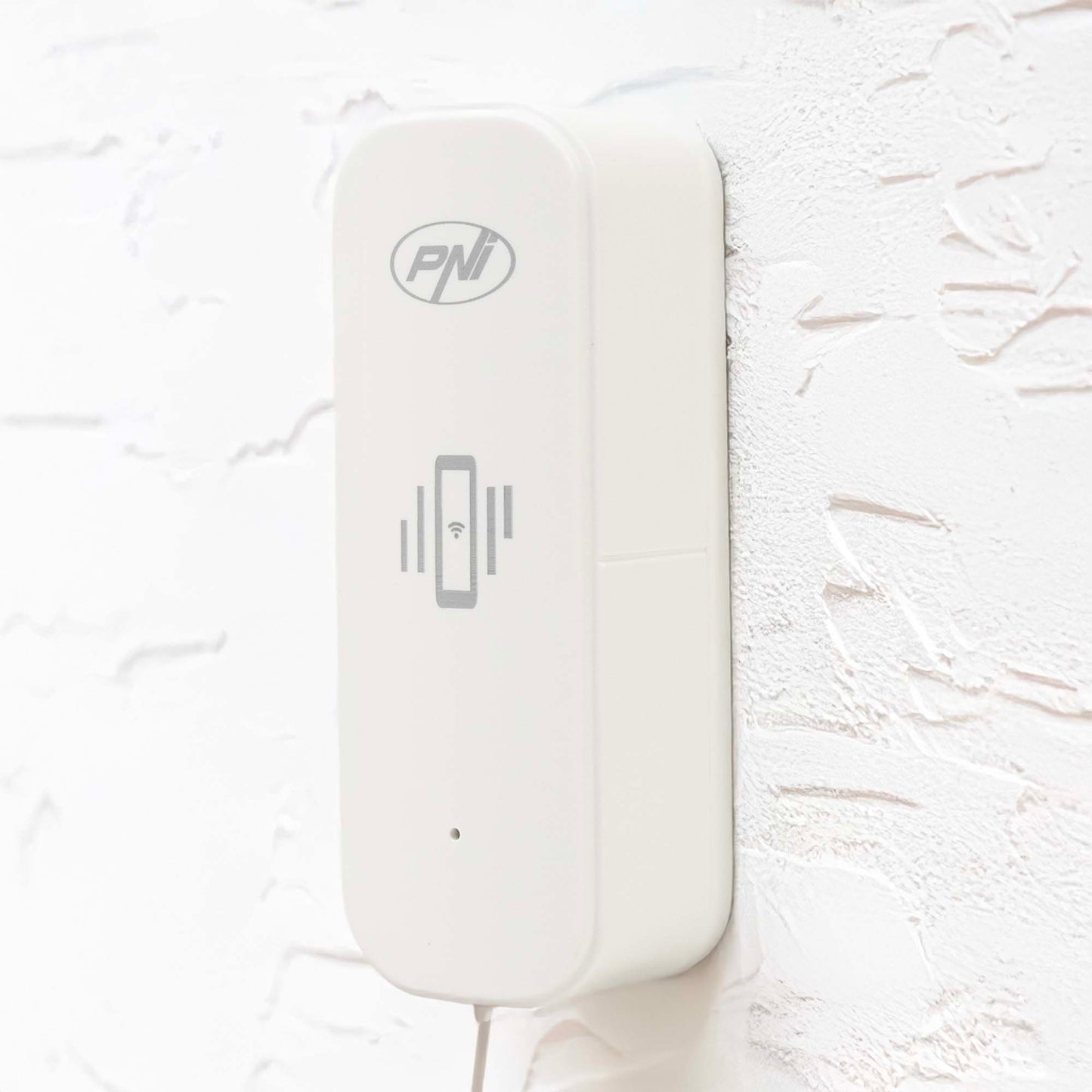 Senzor de vibratie PNI SafeHouse HS501 cu Wi-Fi, compatibil aplicatia Tuya, alimentare 3V