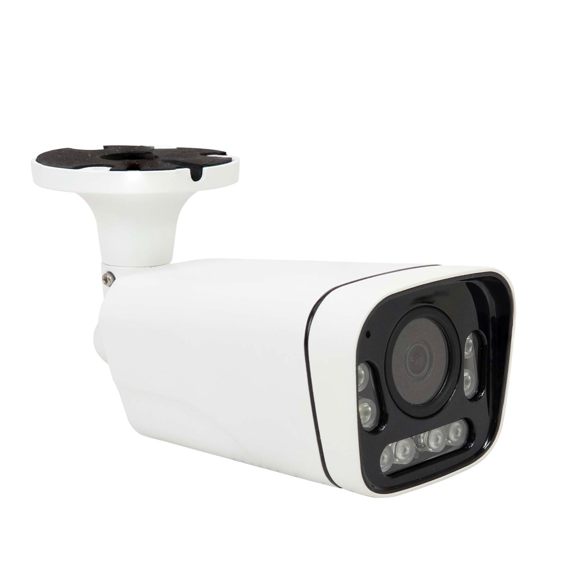 Camera supraveghere video PNI IP7729 5MP, 4mm, 8 LED-uri, D-WDR, P2P, ONVIF, 12V, pentru exterior, alb