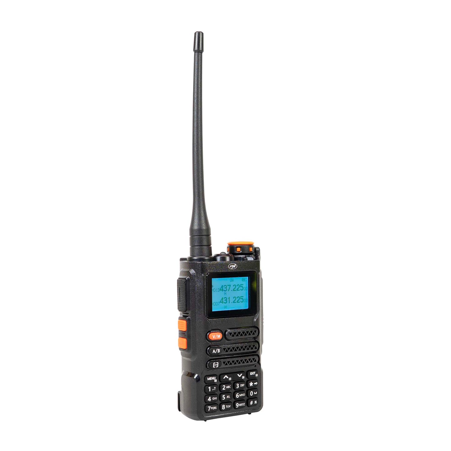 Statie radio portabila VHF/UHF PNI P16UV 999 canale, dual band TX si 6 benzi RX, transmisie VOX, Scan, Radio FM, canale meteo, Li-Ion 2600 mAh