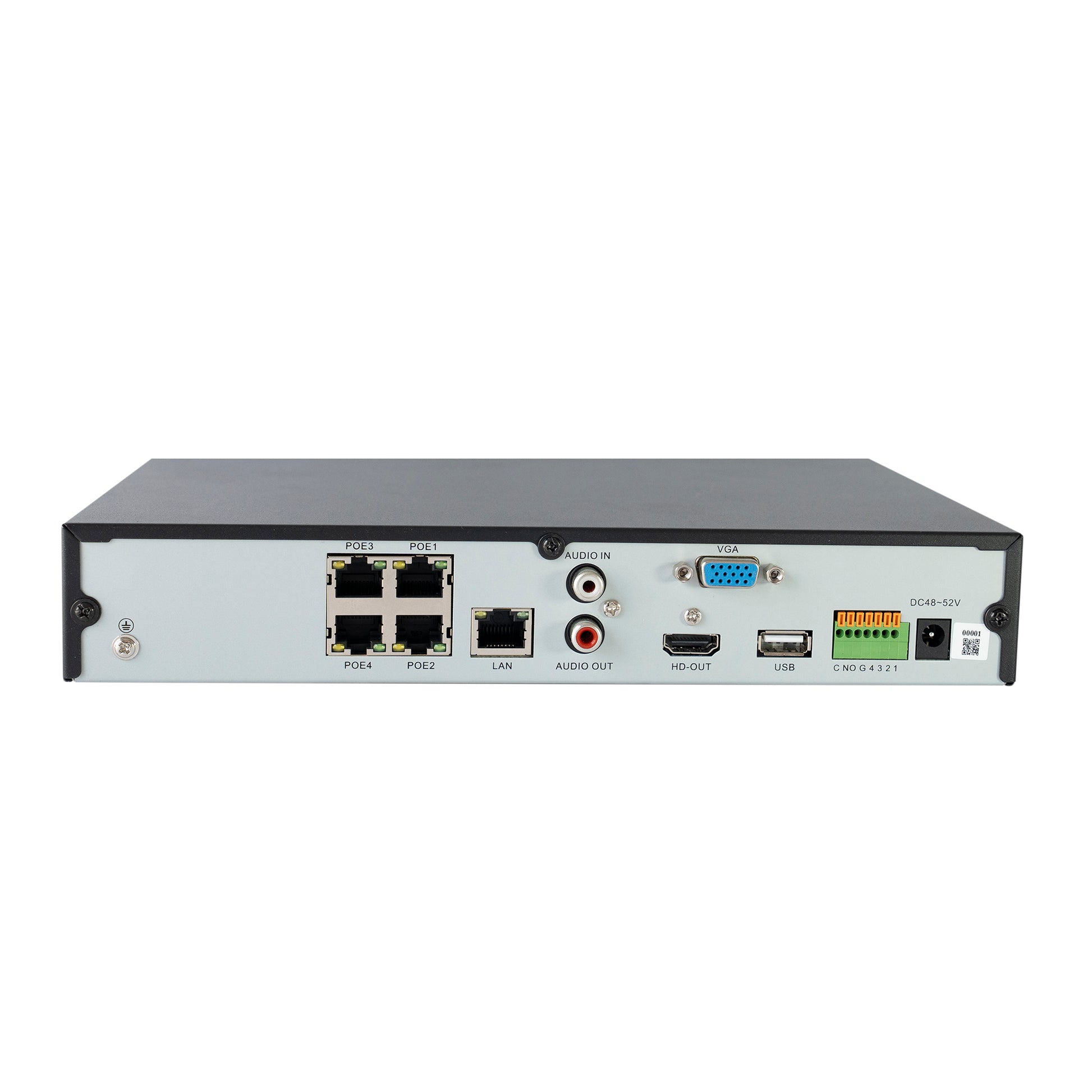 Kit supraveghere video PNI House IPMAX POE22S, NVR si 4 camere bullet cu 4MP