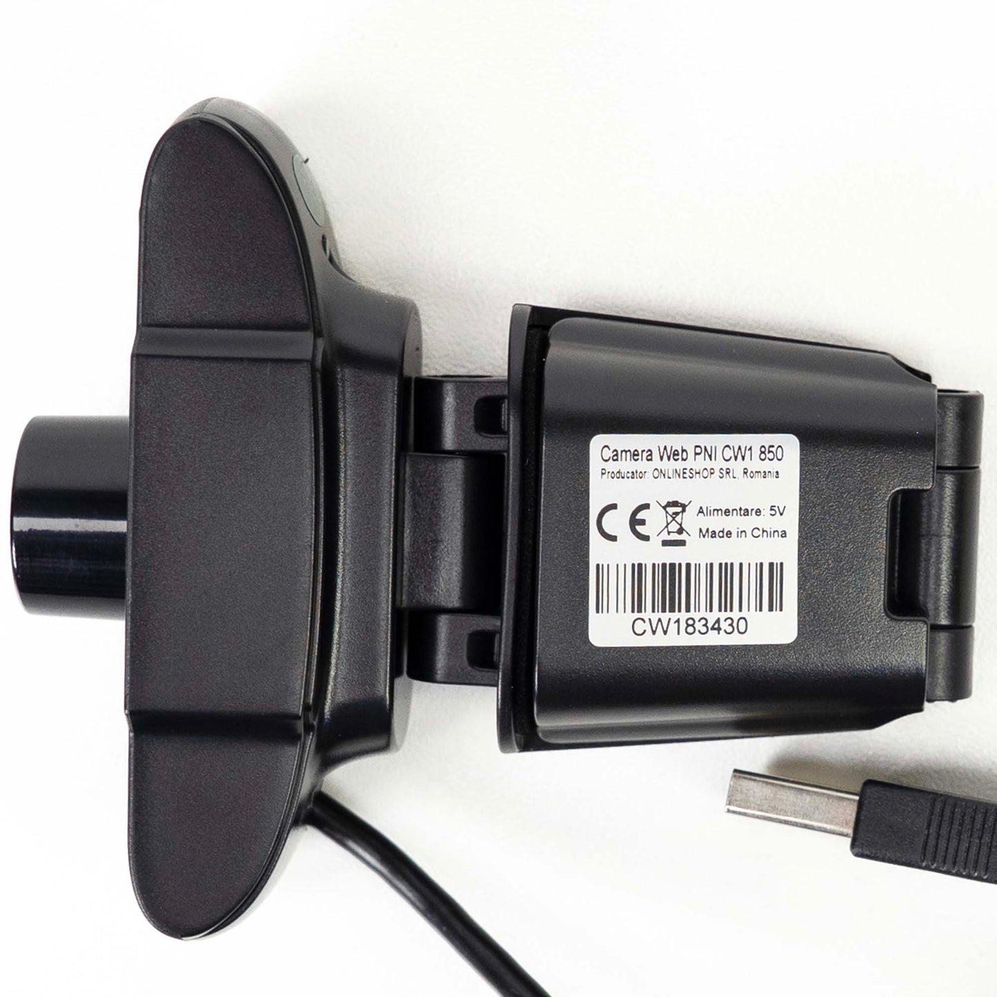 Camera Web PNI CW1850 Full HD 1080P 2MP, USB, clip-on, microfon stereo incorporat