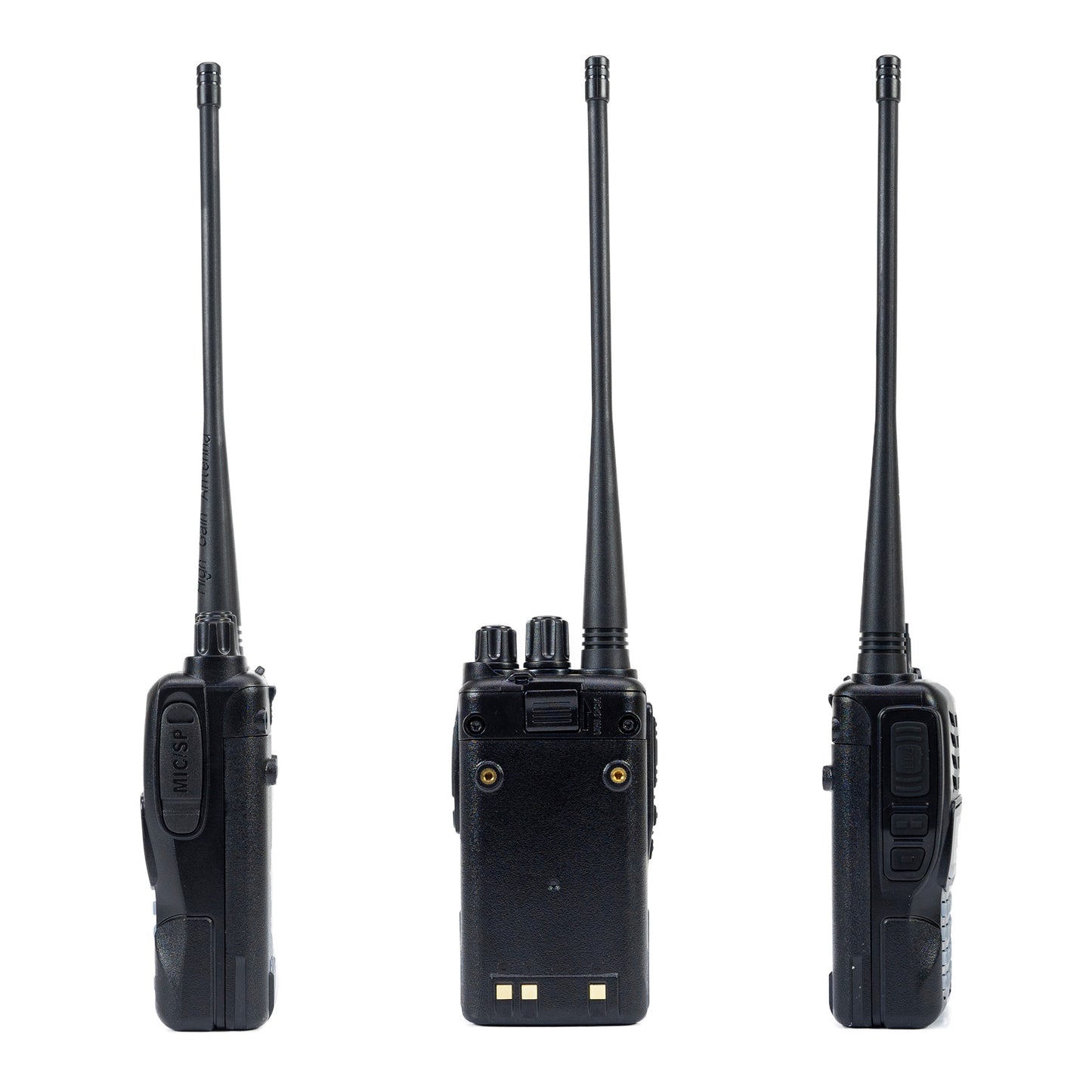 Kit Statie radio VHF/UHF portabila PNI Alinco DJ-500-E putere reglabila, 200CH, 1500mAh, Talk Around, VOX, TOT, CTCSS, DCS, radio FM + Cadou Sticky Pad Blue