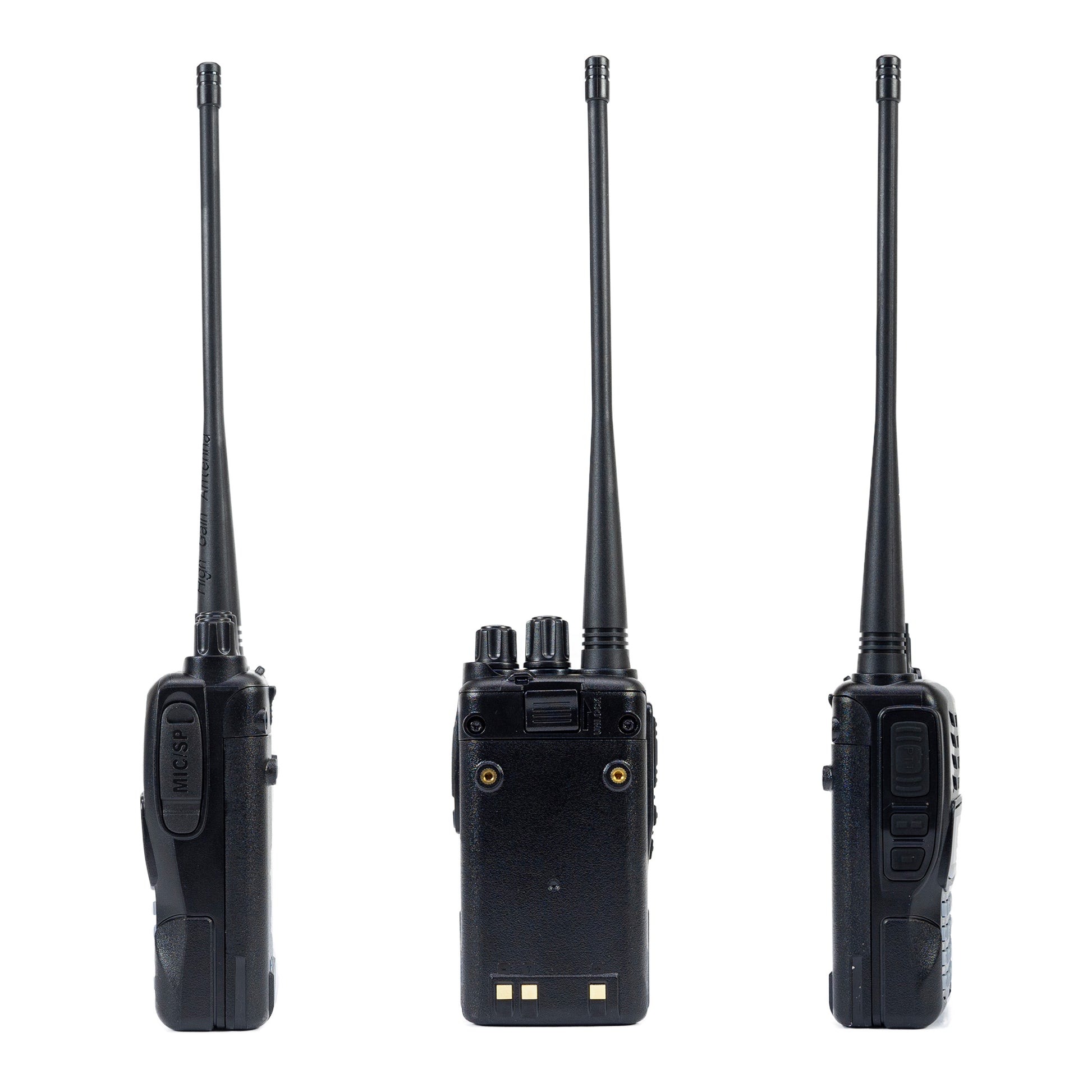 Kit Statie radio VHF/UHF portabila PNI Alinco DJ-500-E putere reglabila, 200CH, 1500mAh, Talk Around, VOX, TOT, CTCSS, DCS, radio FM + Cadou Sticky Pad Blue