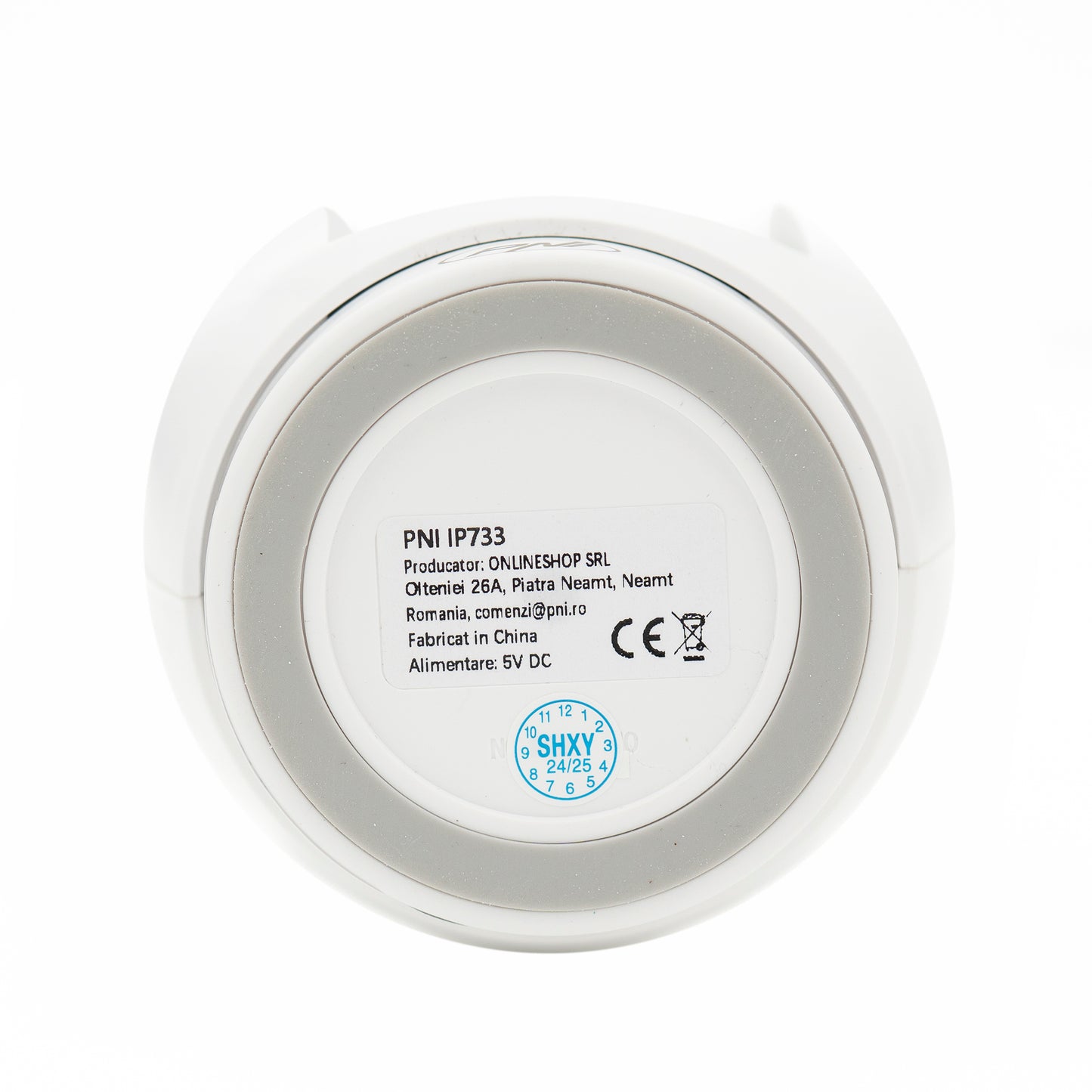 Camera supraveghere video PNI IP733 3MP, audio si video bidirectional, cu buton apelare prin Bluetooth, ecran, functie baby monitor