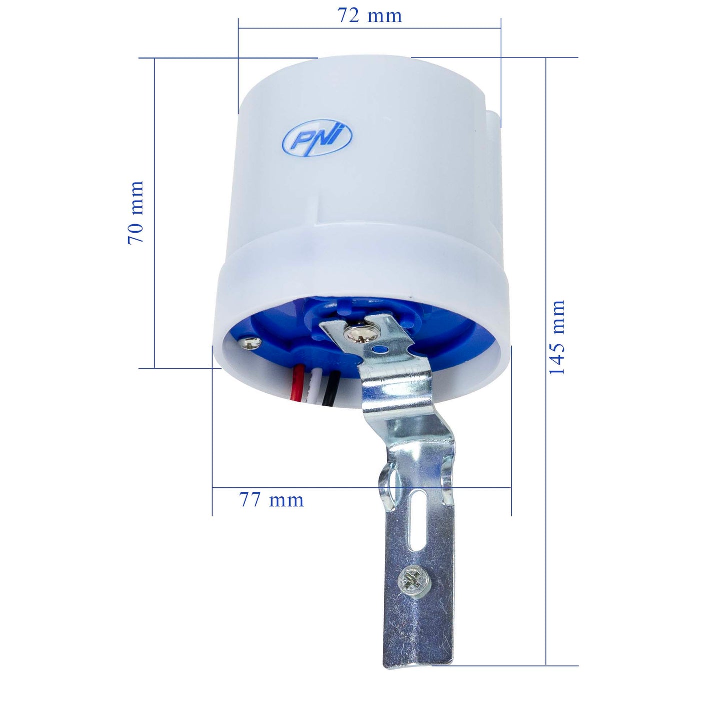 Fotosenzor noapte/zi PNI FS3000 25A, 3000W, de exterior