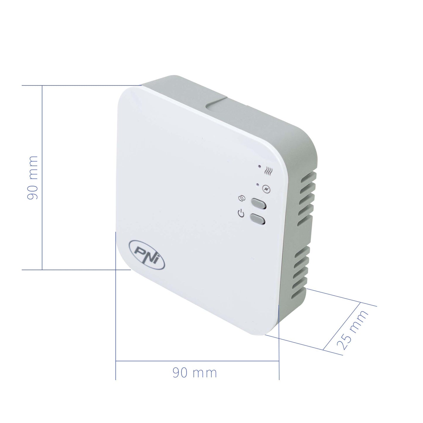 Termostat inteligent PNI CT40 PRO fara fir, cu WiFi, pentru centrale termice, 4 programe zilnice, mod manual, mod economic, control prin Tuya Smart