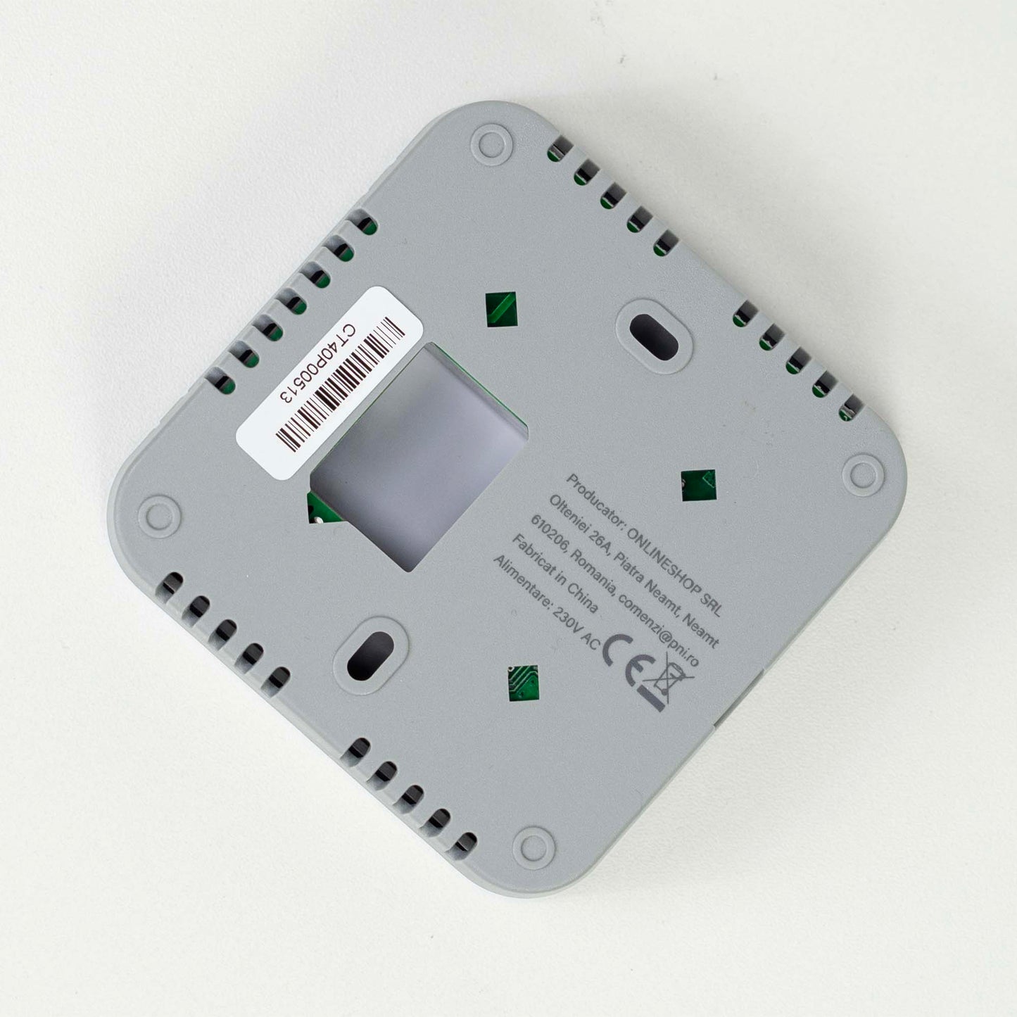 Termostat inteligent PNI CT40 PRO fara fir, cu WiFi, pentru centrale termice, 4 programe zilnice, mod manual, mod economic, control prin Tuya Smart