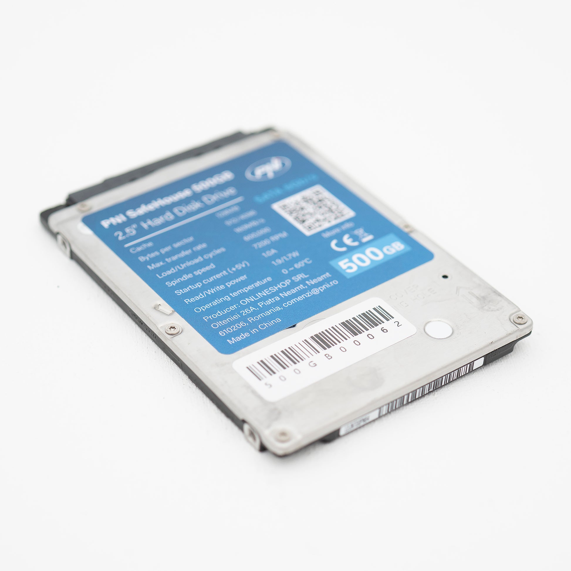Hard Disk intern PNI SafeHouse 500GB 2.5", SATA 6GB/s, capacitate 500GB, cache 128MB