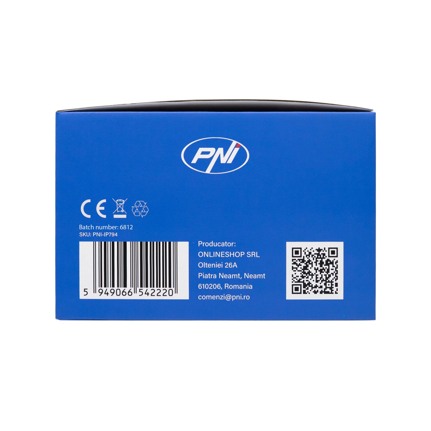 Camera supraveghere video PNI IP794 cu Wi-Fi, PTZ, dual lens 2MP + 2MP, panou solar 5.5W, acumulator bloc 8000mAh