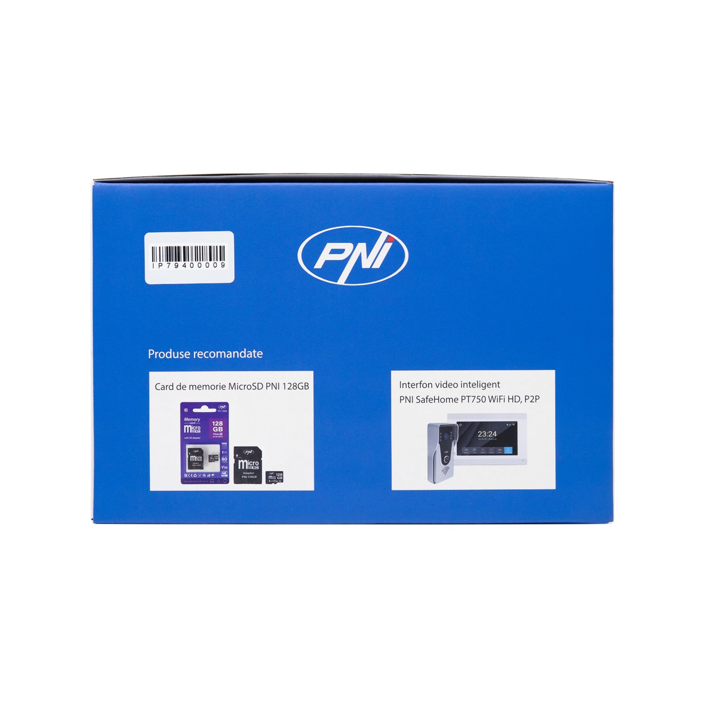 Camera supraveghere video PNI IP794 cu Wi-Fi, PTZ, dual lens 2MP + 2MP, panou solar 5.5W, acumulator bloc 8000mAh