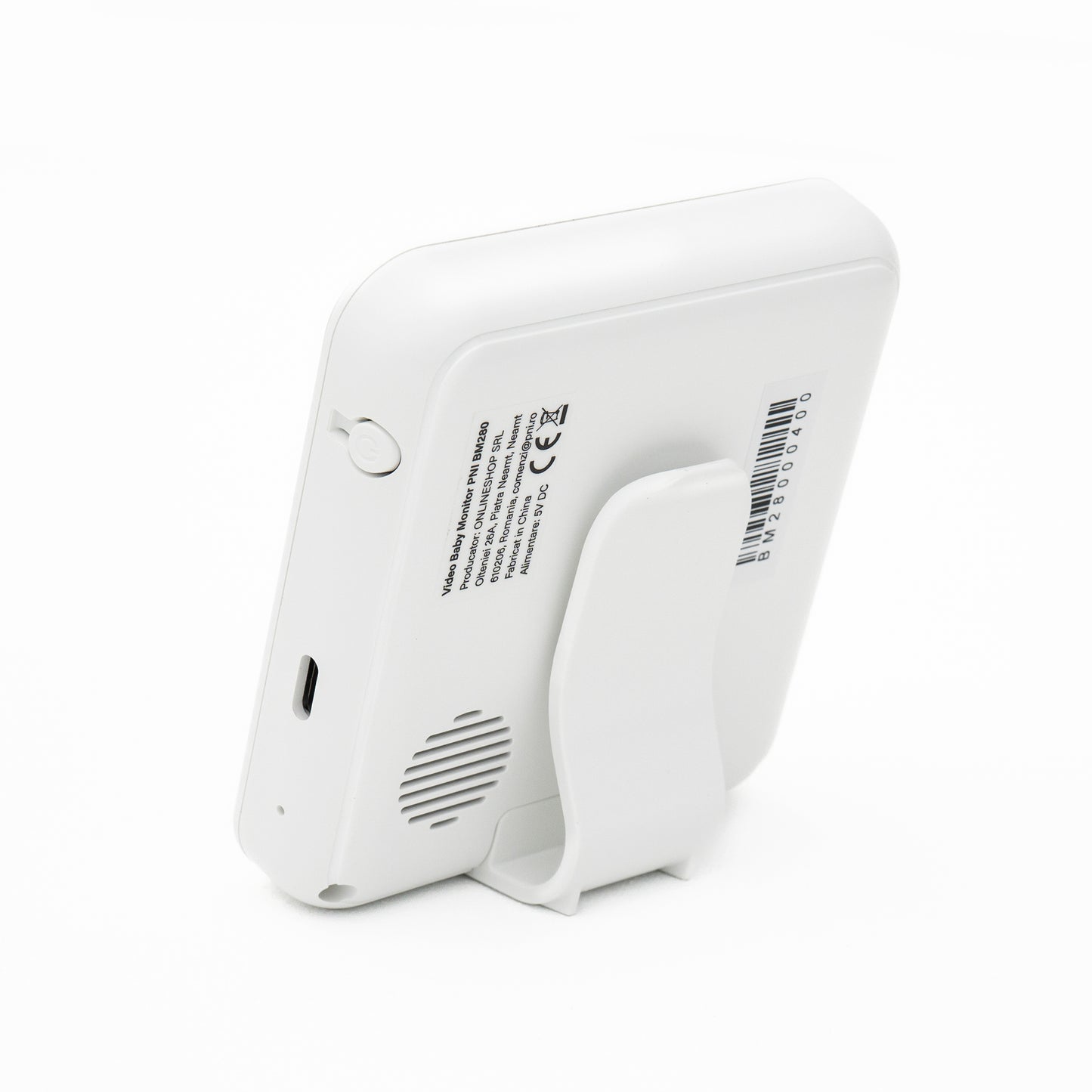 Video Baby Monitor PNI BM280 ecran 2.8 inch wireless 2.4 GHz, senzor temperatura, VOX, vedere nocturna, functie zoom, cantece de leagan
