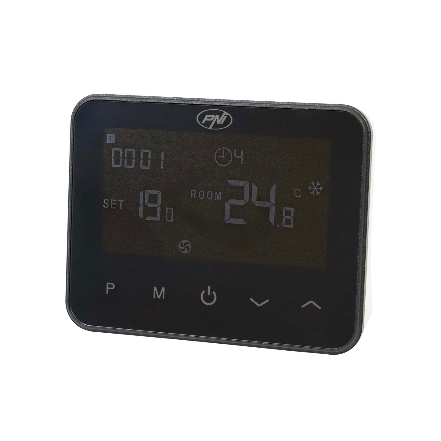Termostat inteligent PNI CT40 PRO fara fir, cu WiFi, pentru centrale termice, 4 programe zilnice, mod manual, mod economic, control prin Tuya Smart