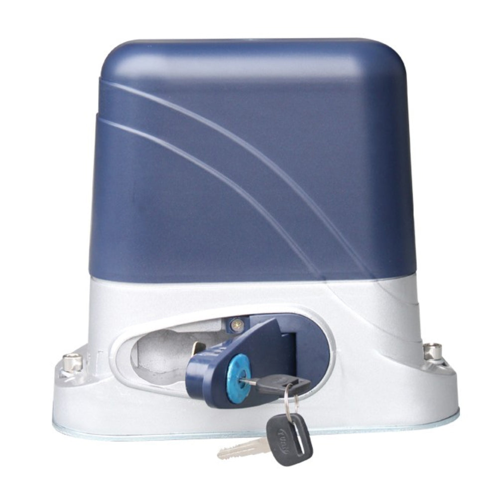 Kit automatizare porti PNI AP800D include 4m cremaliera motor din metal, fotocelule, telecomanda, lampa, 230V dezvolta 1100 N si 800KG poarta culisanta