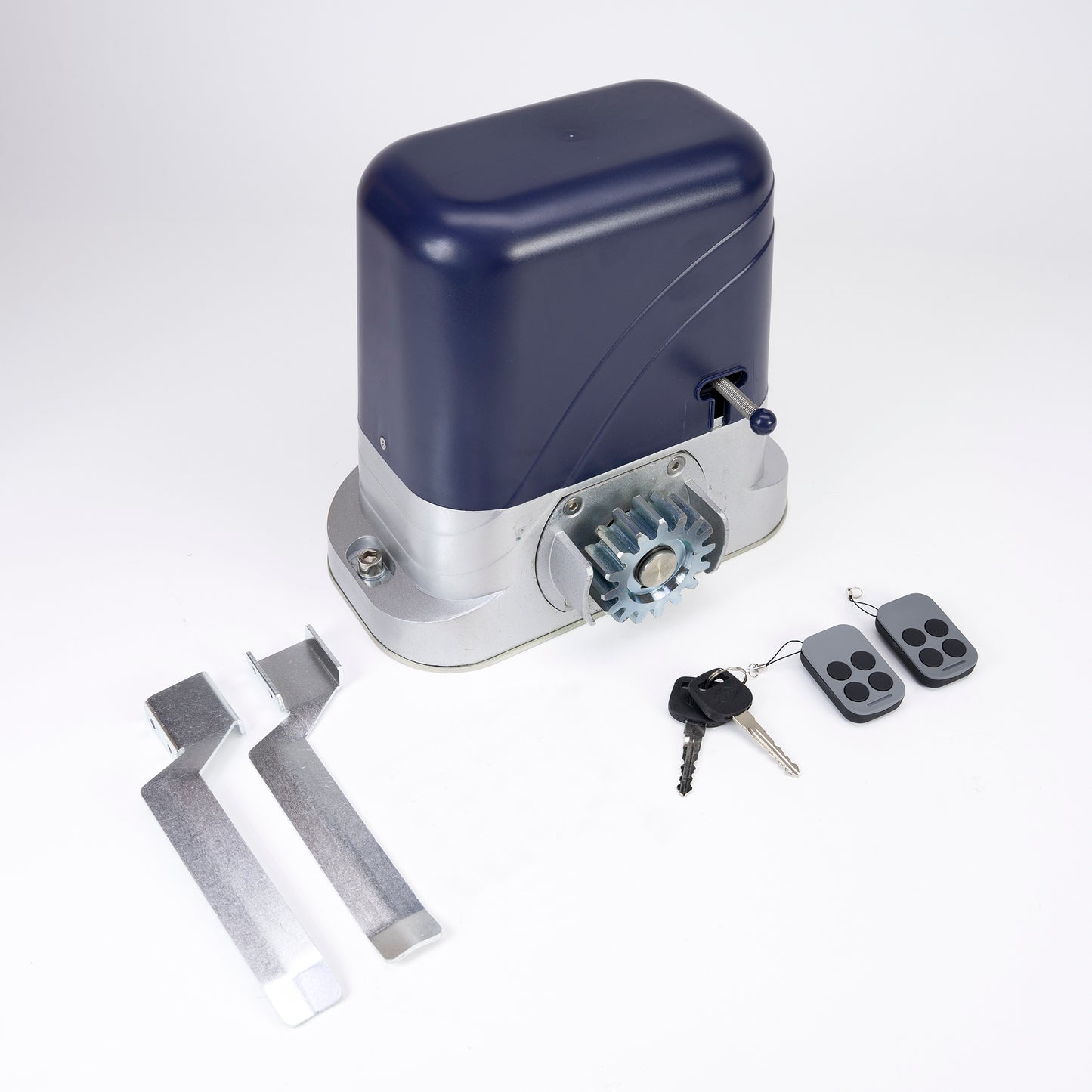 Kit automatizare porti PNI AP800D include 4m cremaliera motor din metal, fotocelule, telecomanda, lampa, 230V dezvolta 1100 N si 800KG poarta culisanta