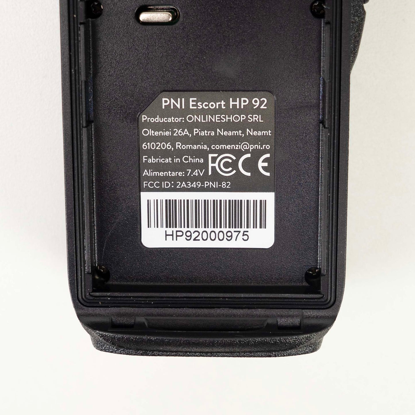 Statie radio CB portabila PNI Escort HP 92 multi standard, 4W, AM-FM, NRC, Dual Watch, Roger Beep, ASQ SQ reglabil, VOX, 12V-24V