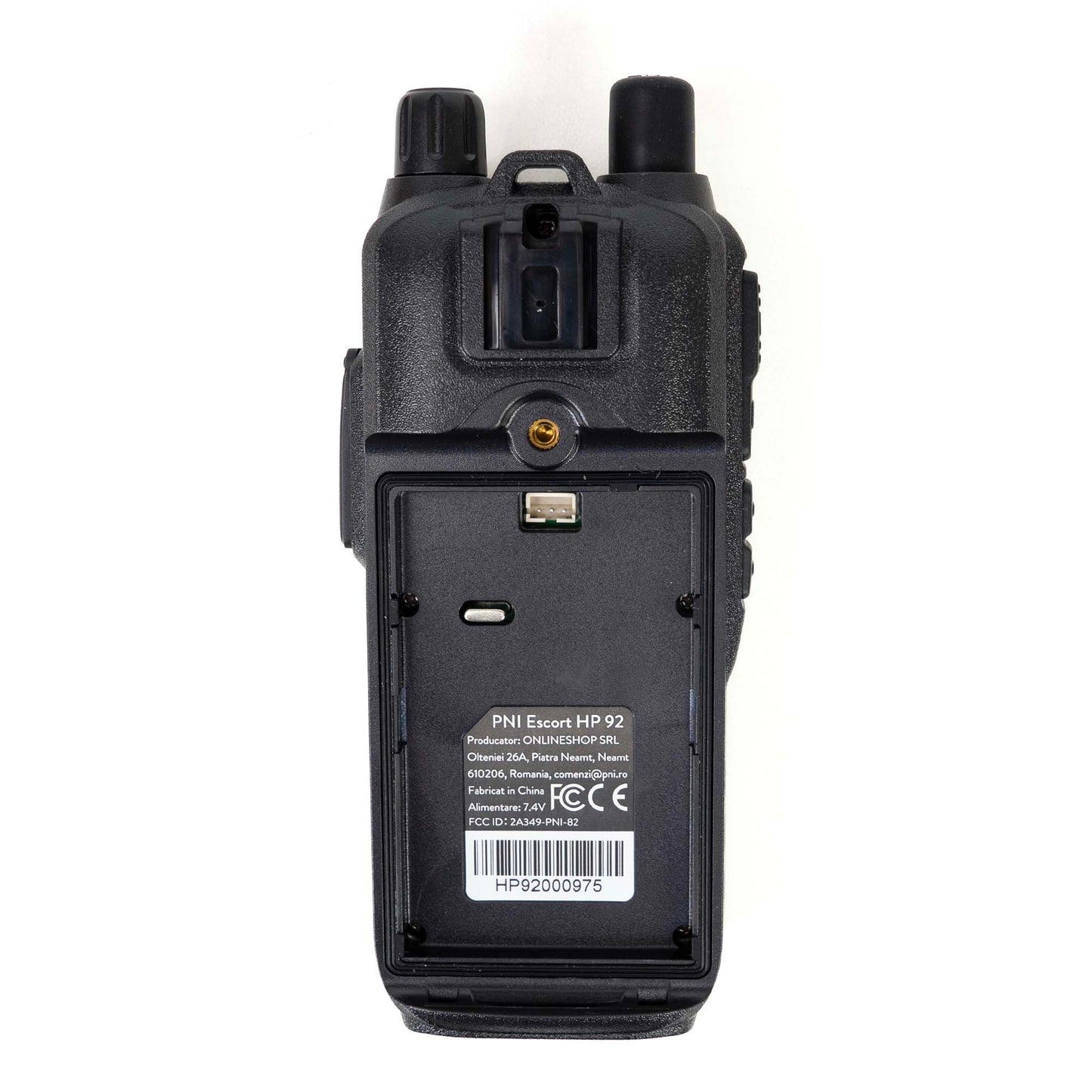 Statie radio CB portabila PNI Escort HP 92 multi standard, 4W, AM-FM, NRC, Dual Watch, Roger Beep, ASQ SQ reglabil, VOX, 12V-24V