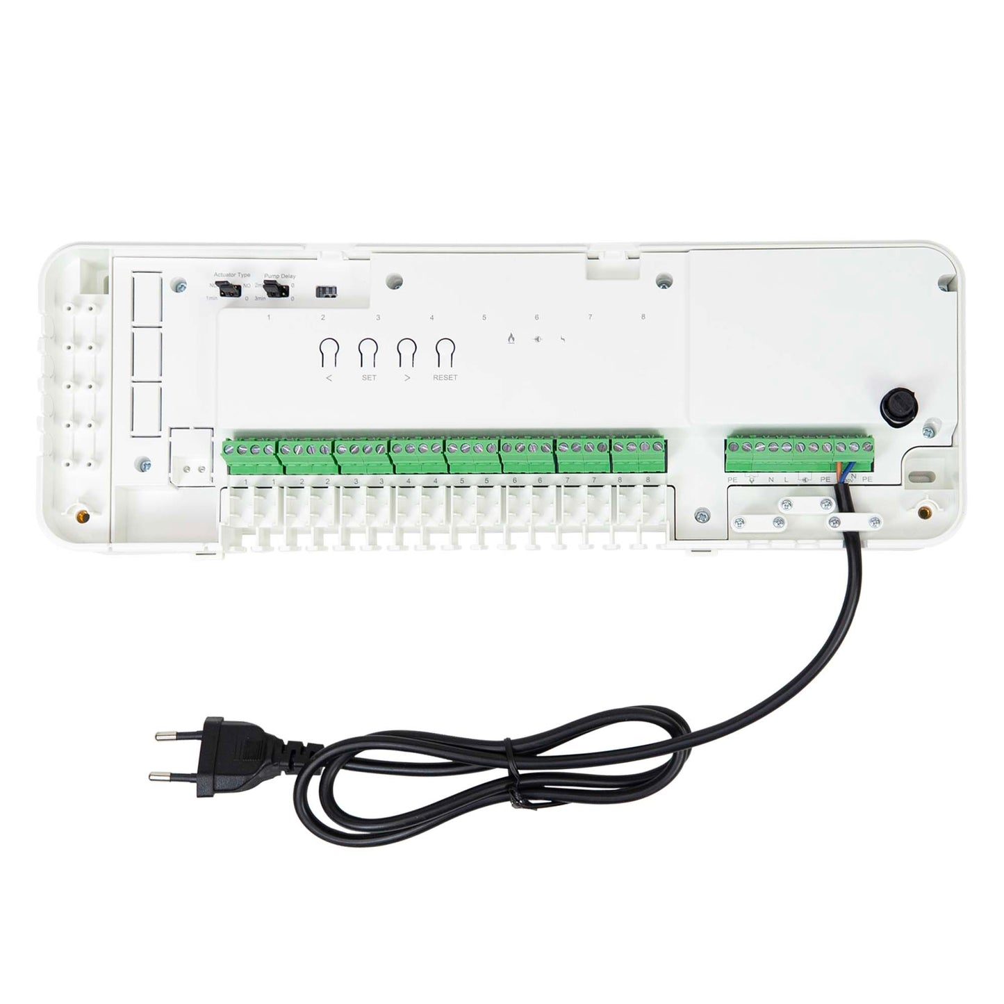 Modul de control PNI CT28M cu 8 zone, pentru electrovane, actuatoare termice incalzire in pardoseala