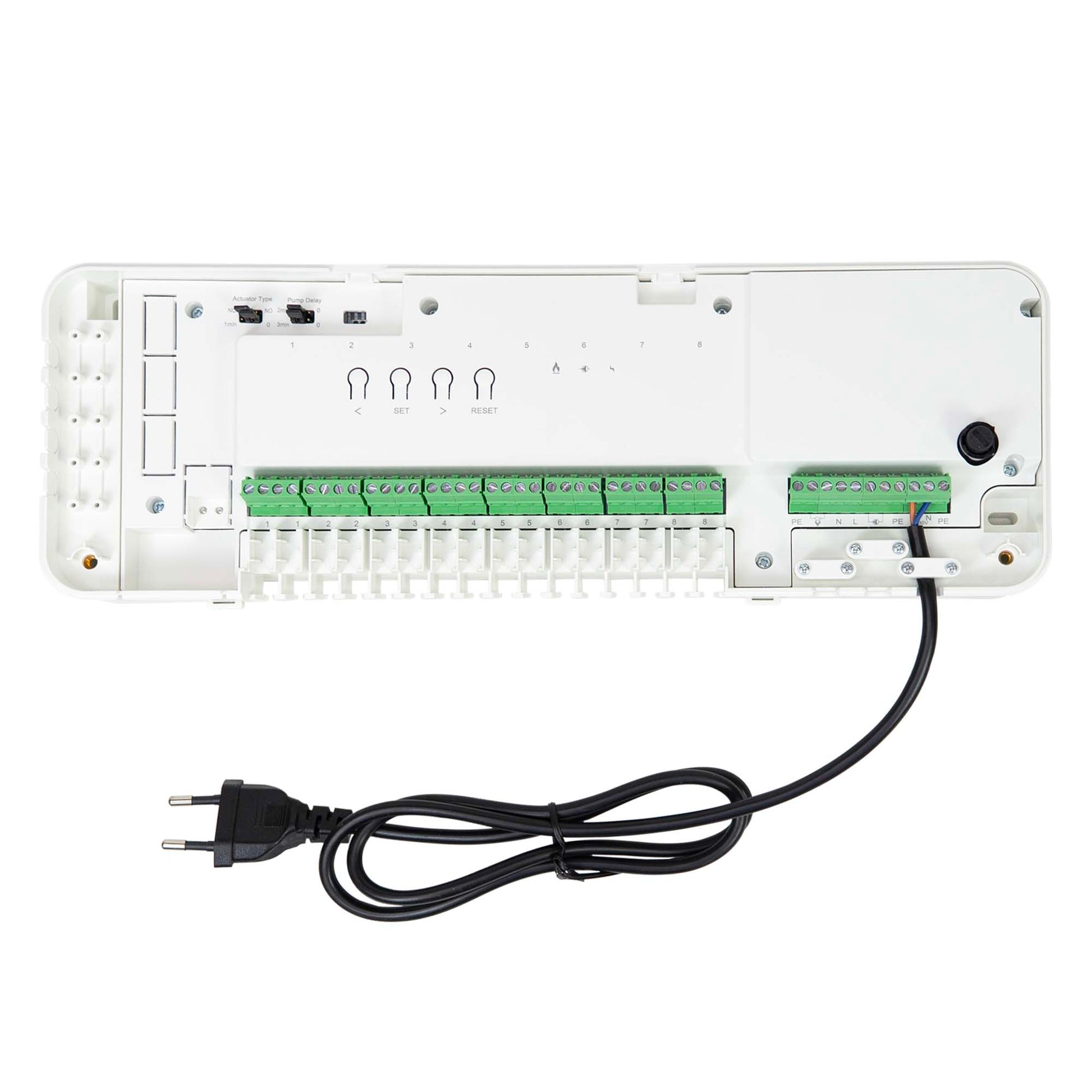 Modul de control PNI CT28M cu 8 zone, pentru electrovane, actuatoare termice incalzire in pardoseala