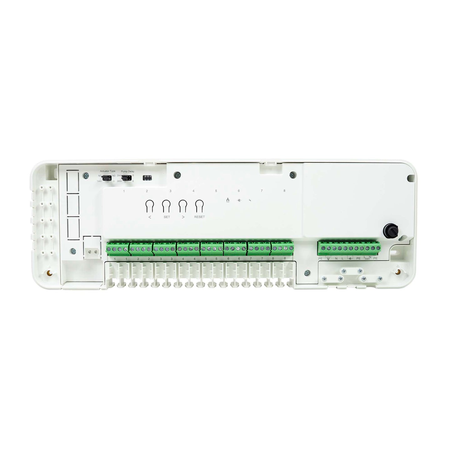 Modul de control PNI CT28M cu 8 zone, pentru electrovane, actuatoare termice incalzire in pardoseala